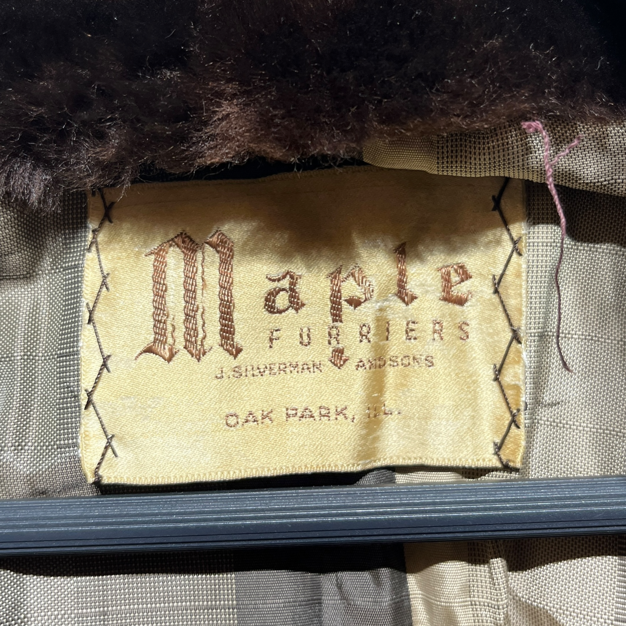 Maple Furriers/Coat/Fur/BRW/mouton lamb coat view 3