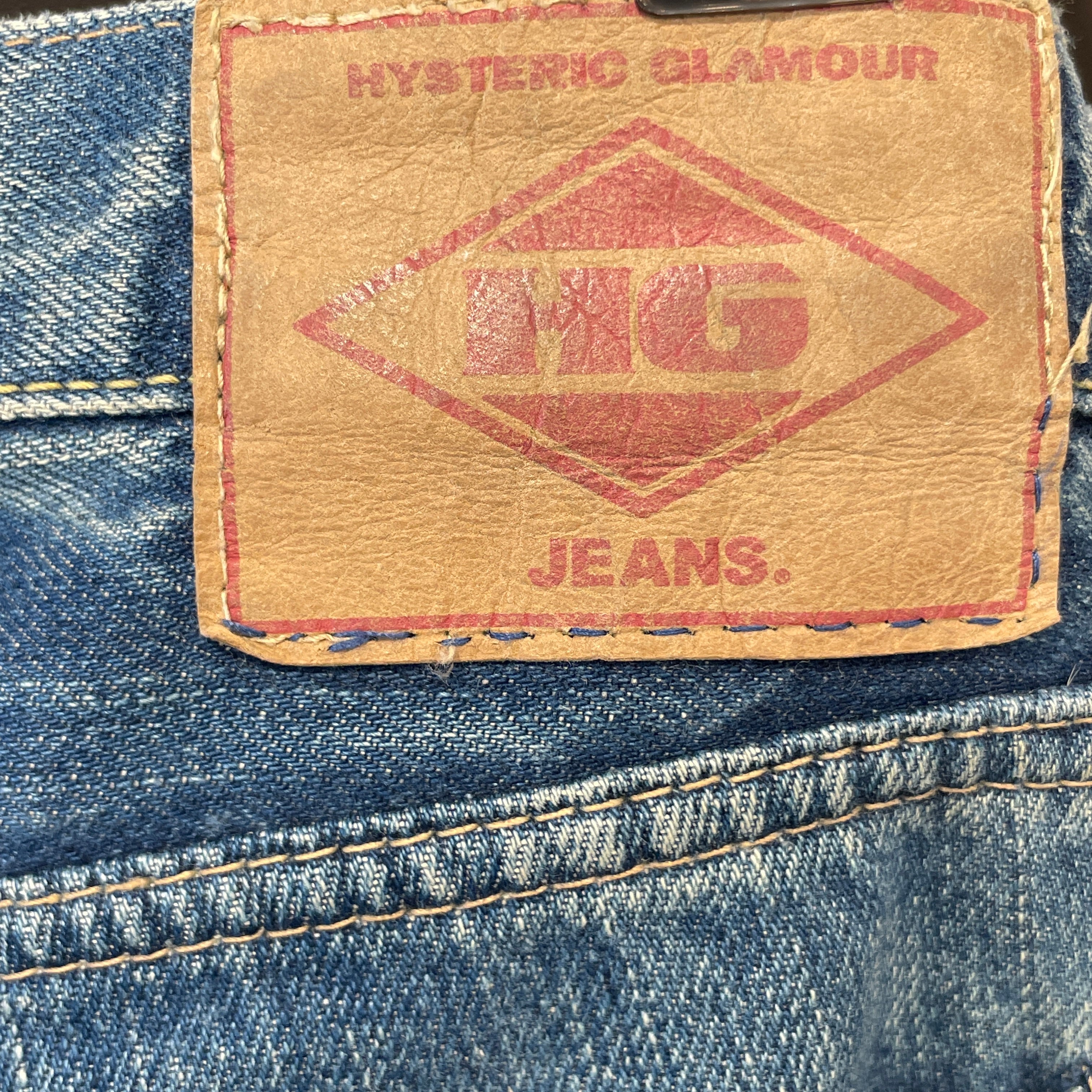 HYSTERIC GLAMOUR/Skinny Pants/32/Denim/IDG/studded pocket view 6