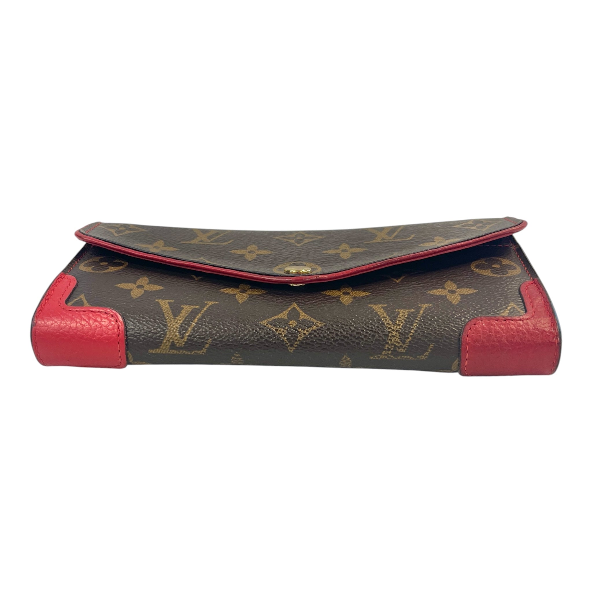 LOUIS VUITTON/Long Wallet/Brown/Monogram/PORTEFEUILLE SARARETIRO_MONOGRAM CANVAS/M61184 view 3