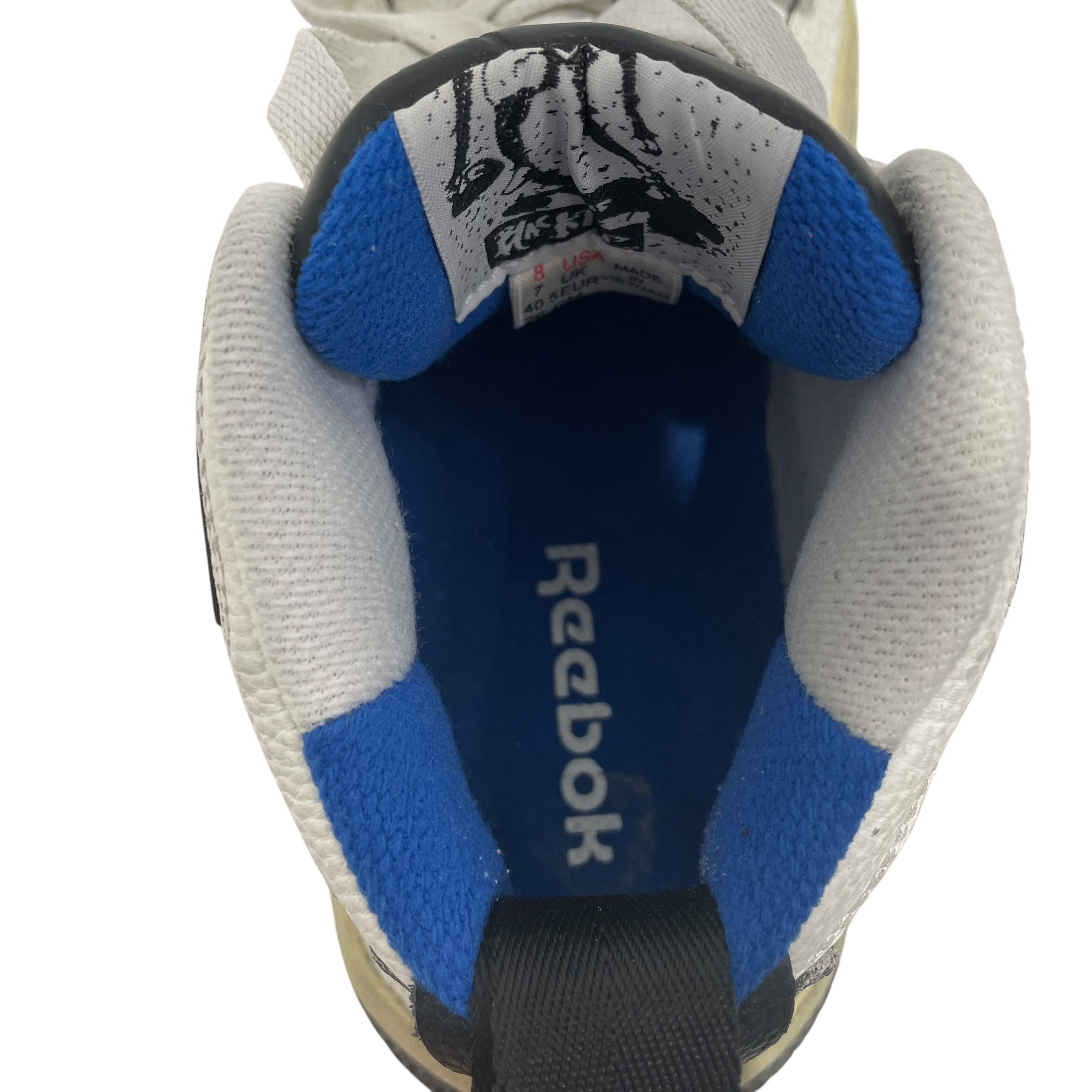 HED MAYNER/Reebok/Hi-Sneakers/US 8/Leather/WHT/Blacktop Vintage White view 3