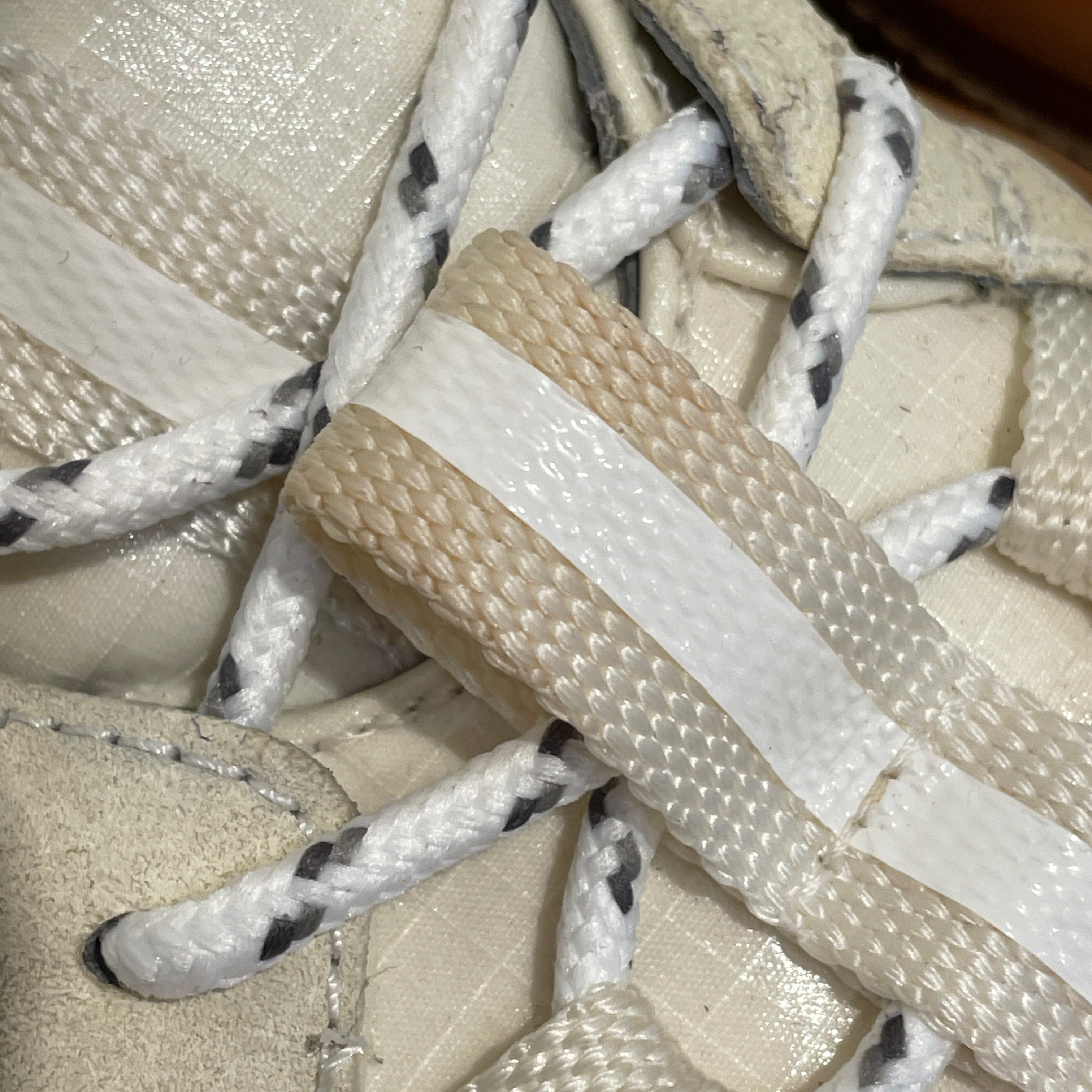 BURBERRY/Low-Sneakers/EU 45/CRM/Arthur Dipped view 5