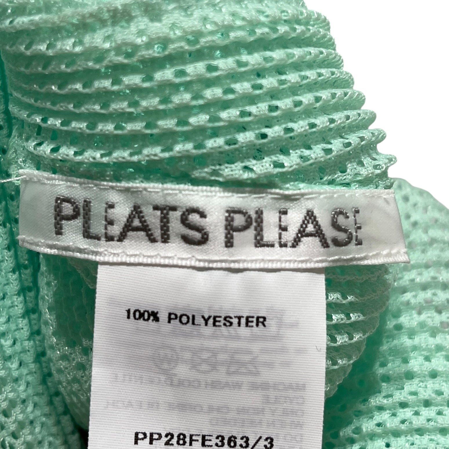PLEATS PLEASE ISSEY MIYAKE/SL Blouse/3/Polyester/GRN/ view 3