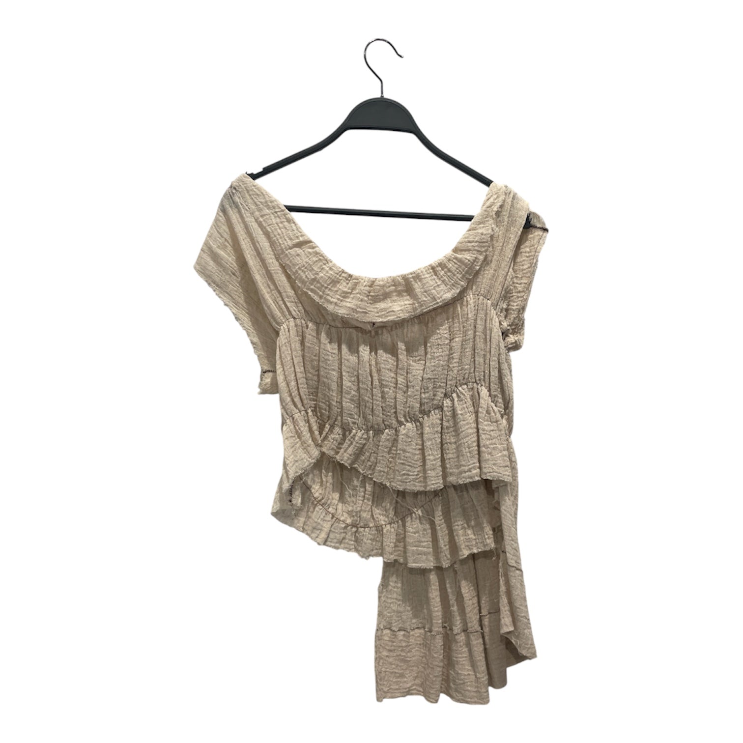Peng Tai/T-Shirt/8/Cotton/CRM/NATURAL DYE TOP view 2