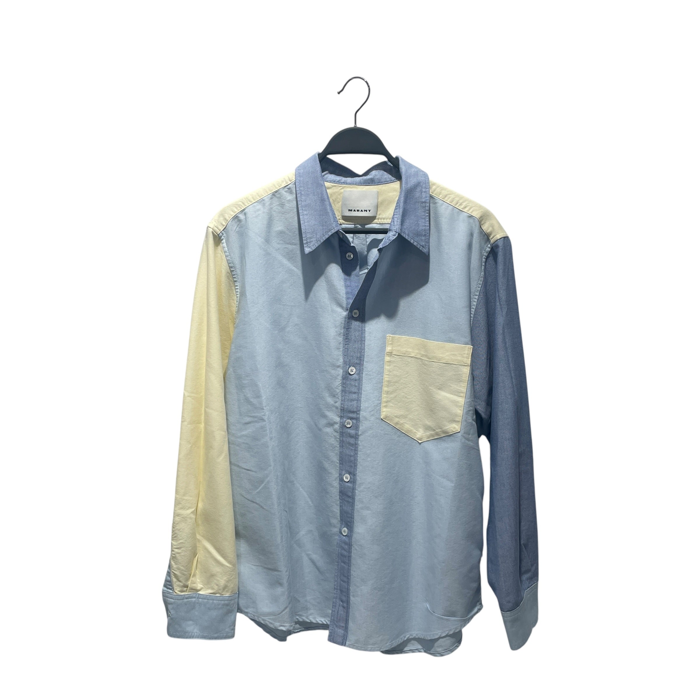 ISABEL MARANT/Polo Shirt/M/Cotton/BLU/NATHEAL SHIRT view 1