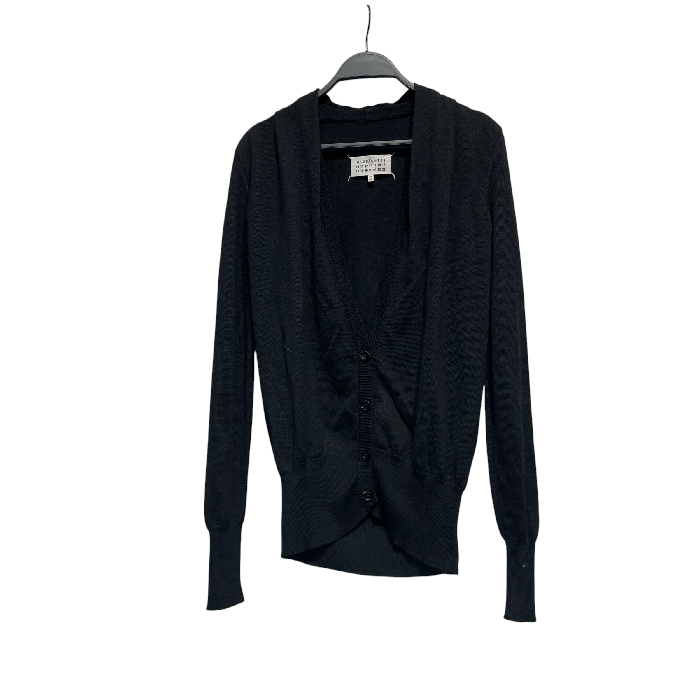 Maison Margiela/Cardigan/XS/Cotton/BLK/