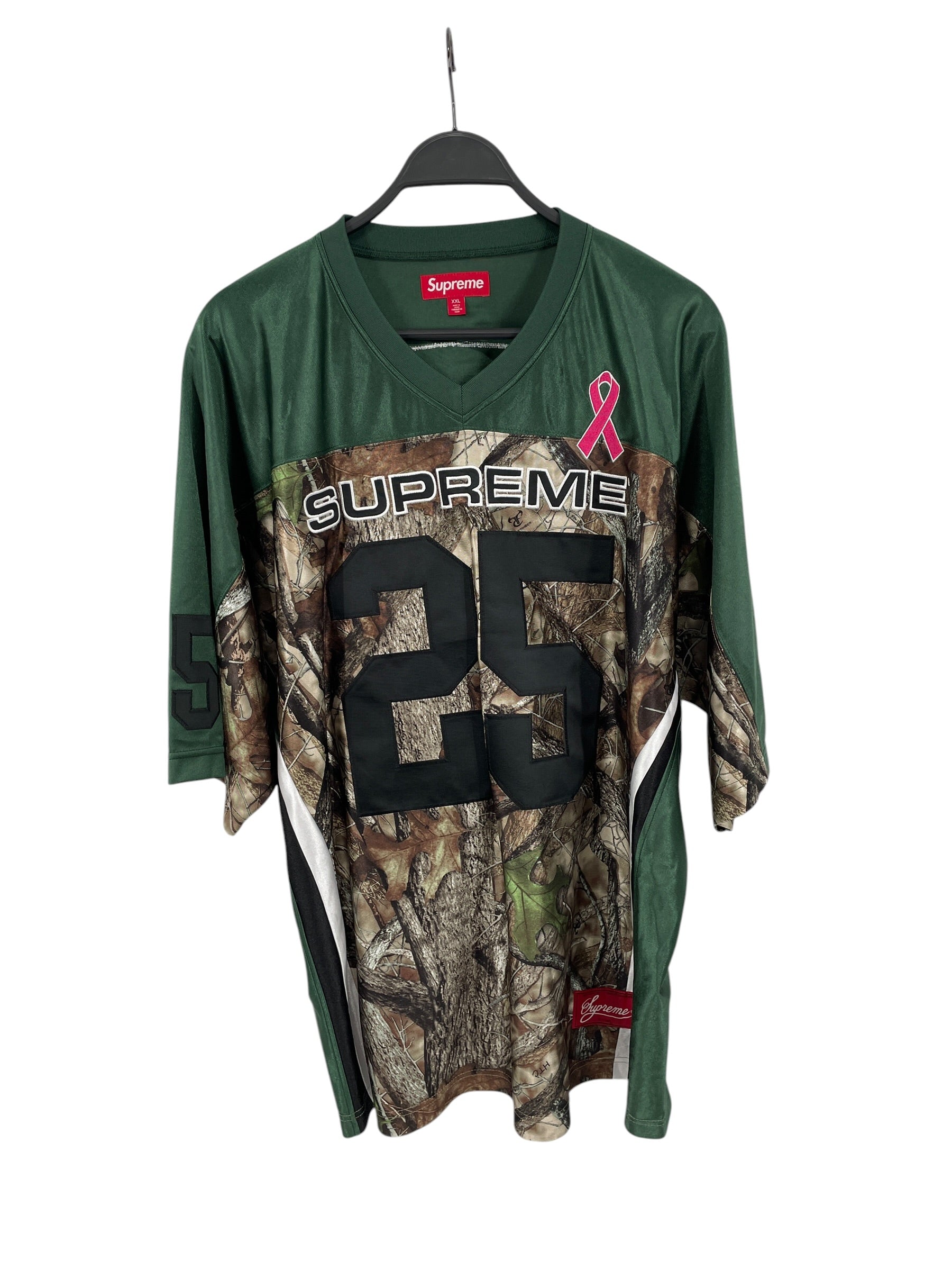 Supreme/T-Shirt/XL/Polyester/KHK/Camouflage/REAL TREE JERSEY view 1