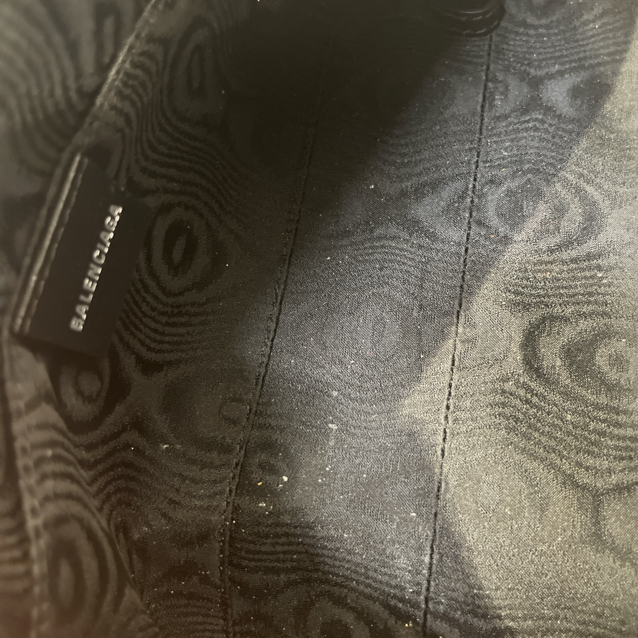 BALENCIAGA/Hand Bag/Monogram/Leather/BLK/BB X GUCCI HACKER PROJECT view 6
