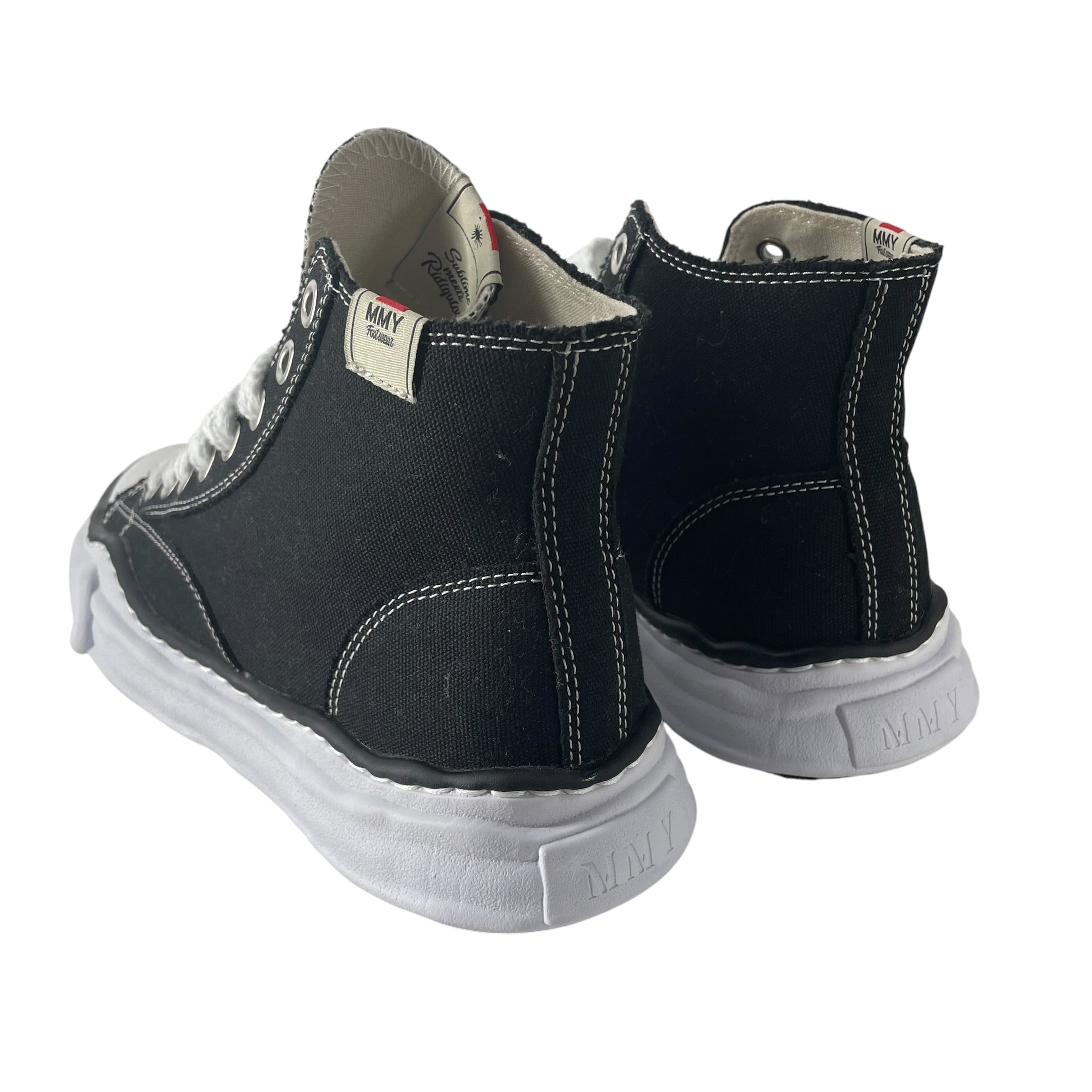 MIHARA YASUHIRO/Hi-Sneakers/EU 42/Cotton/BLK/PETERSON BNWT view 2
