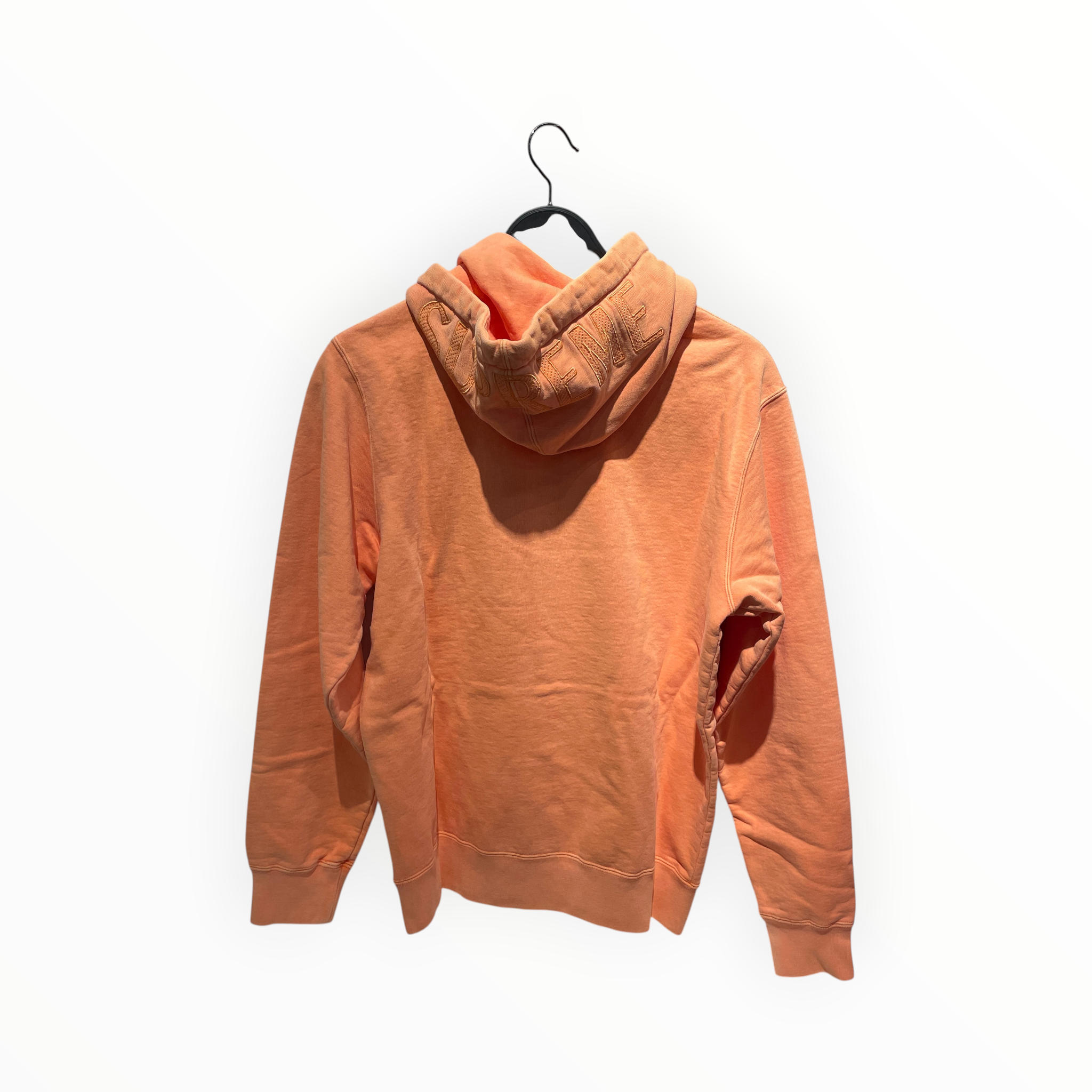 Supreme/Hoodie/S/Cotton/ORN/ view 2