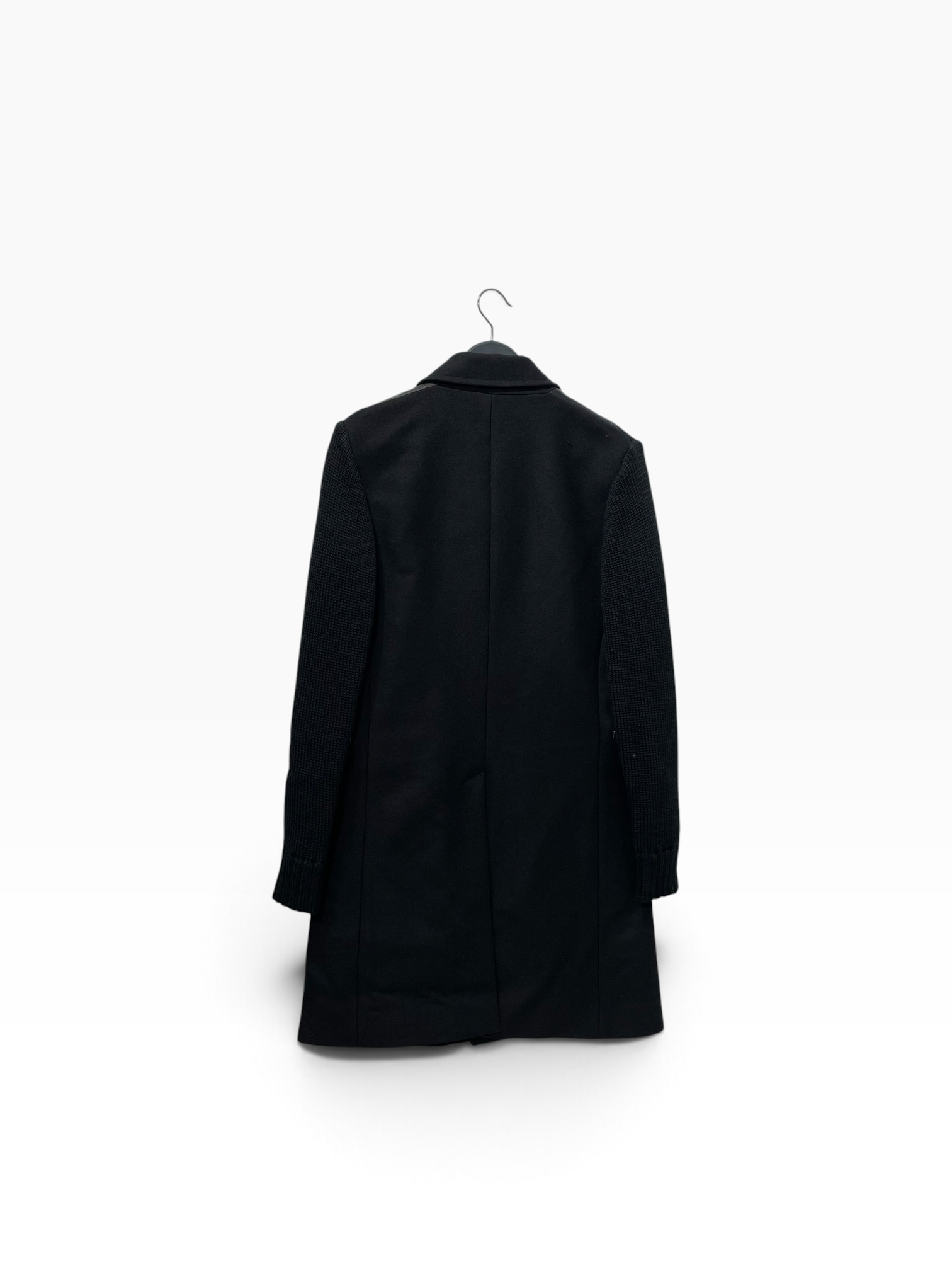 DIESEL/Trench Coat/M/Wool/BLK/w lous overcoat view 2