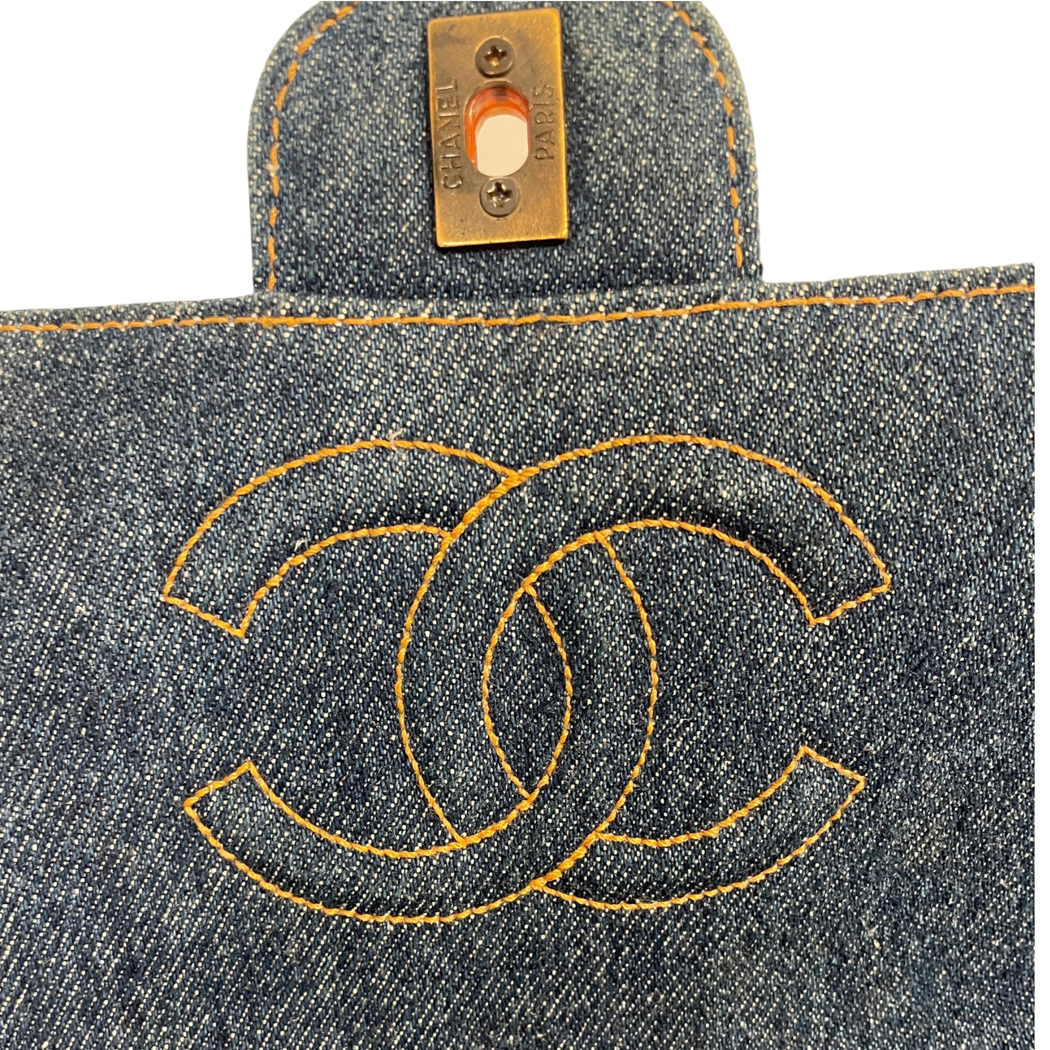 CHANEL/Hand Bag/Denim/BLU/DBVYV7C view 5