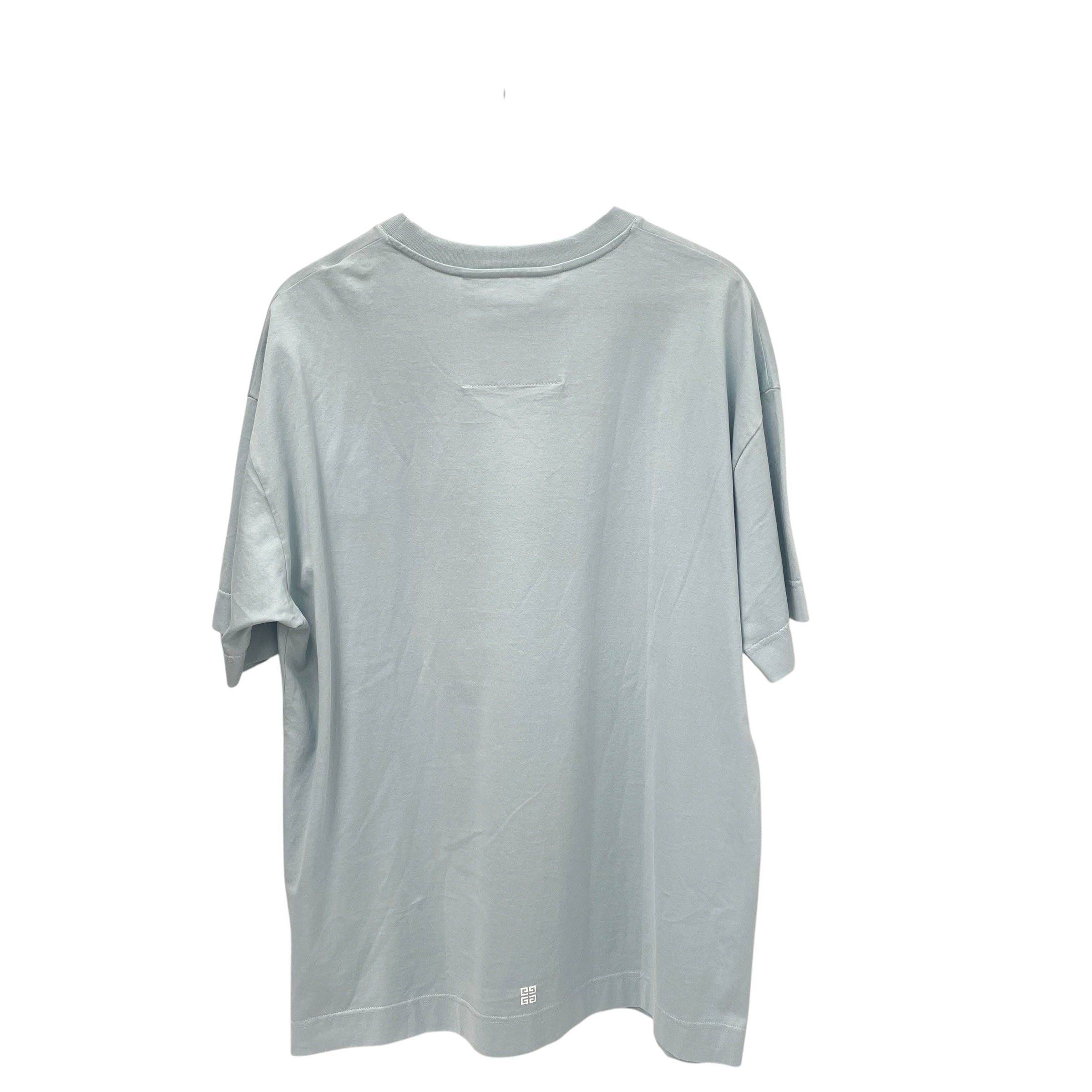 GIVENCHY/T-Shirt/L/Cotton/BLU/WOMEN PAINTING view 2