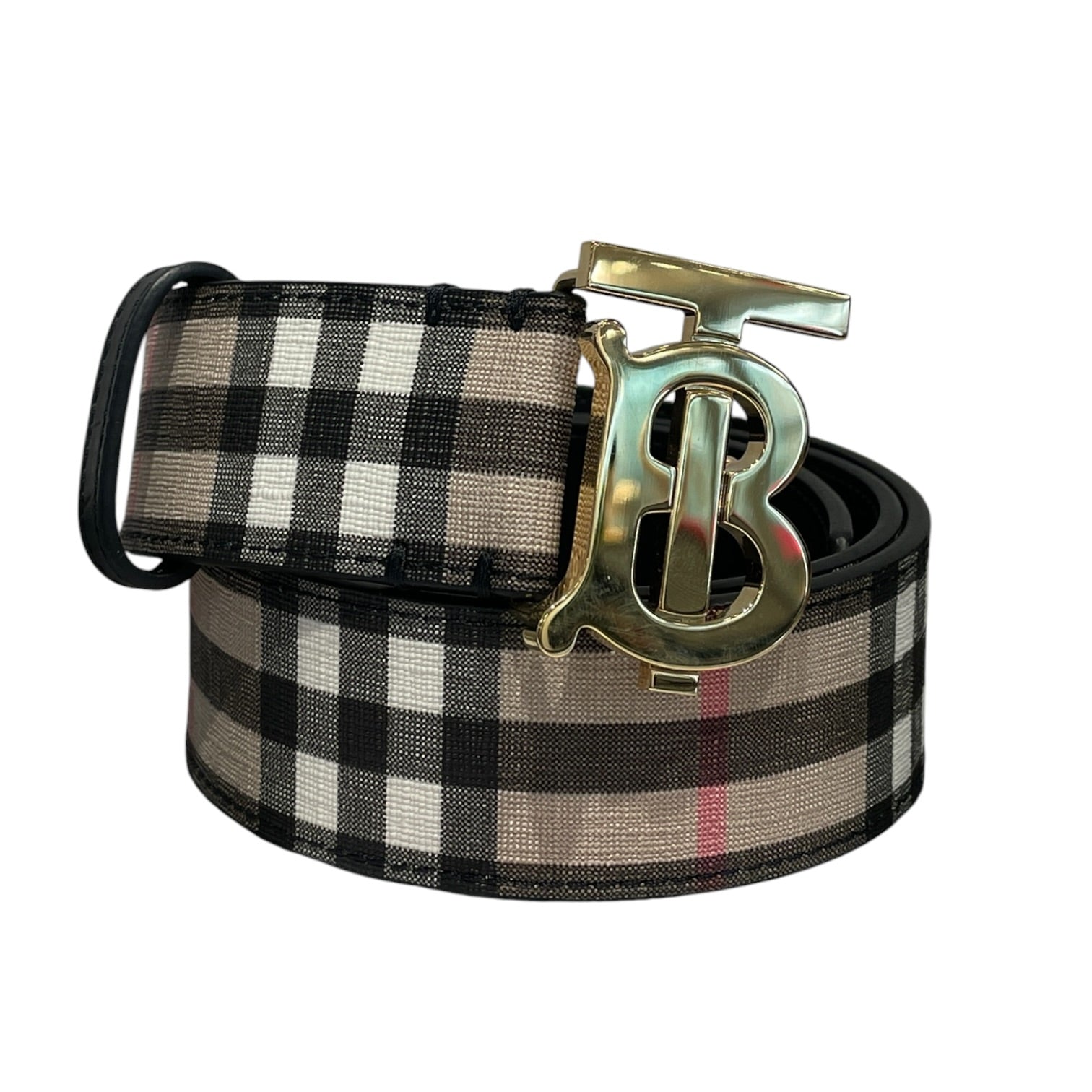 BURBERRY/Accessories/Plaid/Leather/CRM/L's/ view 1