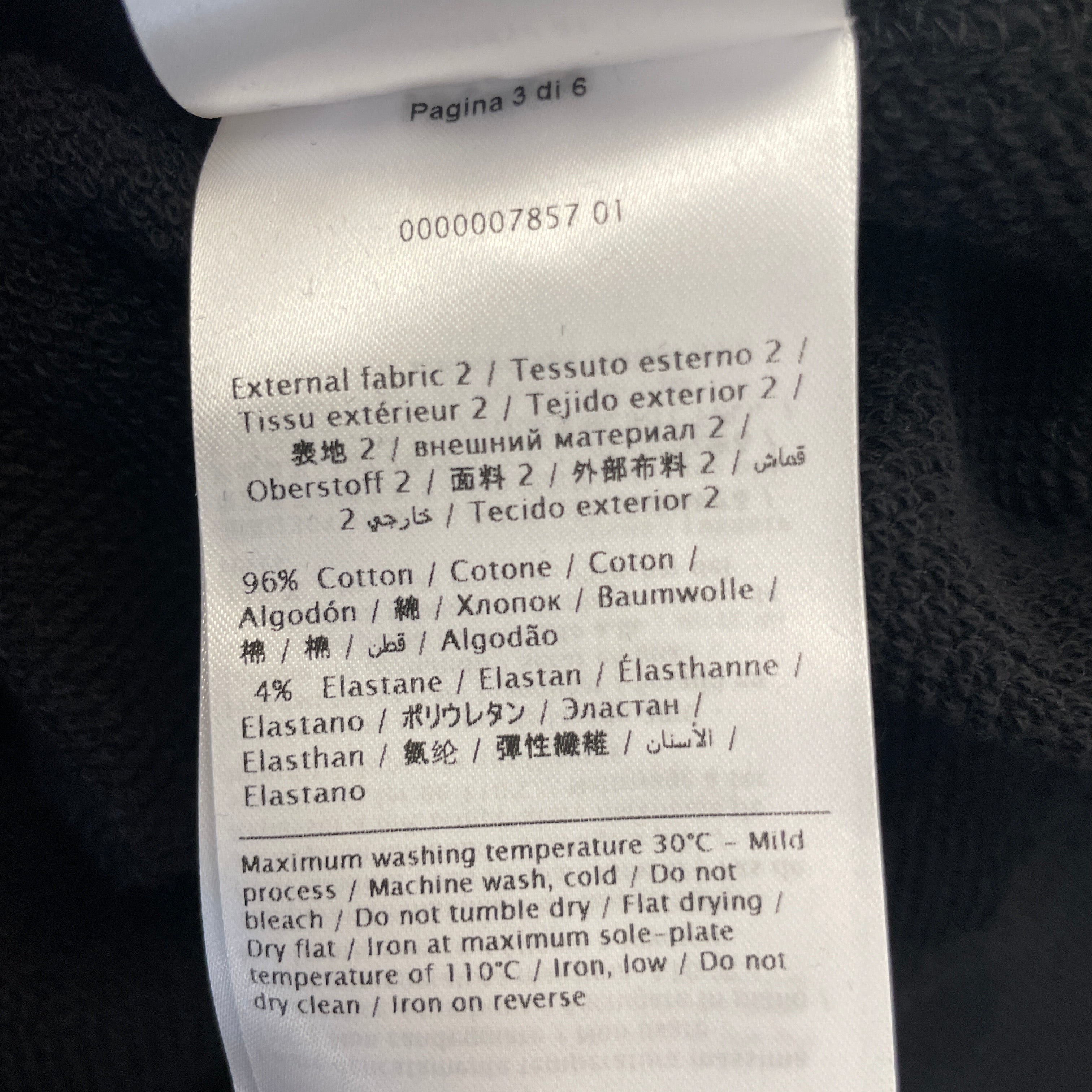 VALENTINO/Hoodie/L/Graphic/Cotton/BLK/2099 view 3