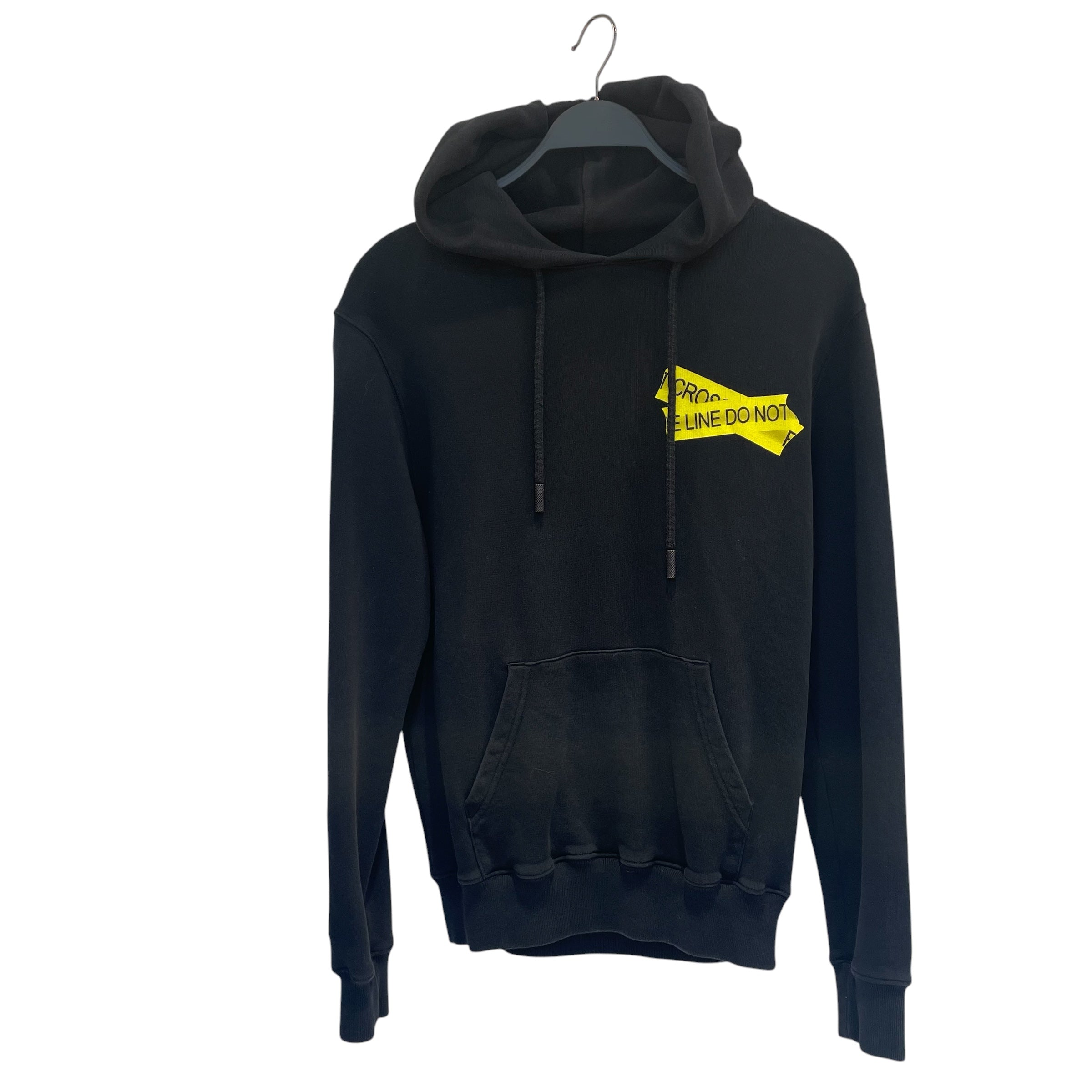 OFF-WHITE/Hoodie/XXS/Cotton/BLK/FIRE LINE view 1