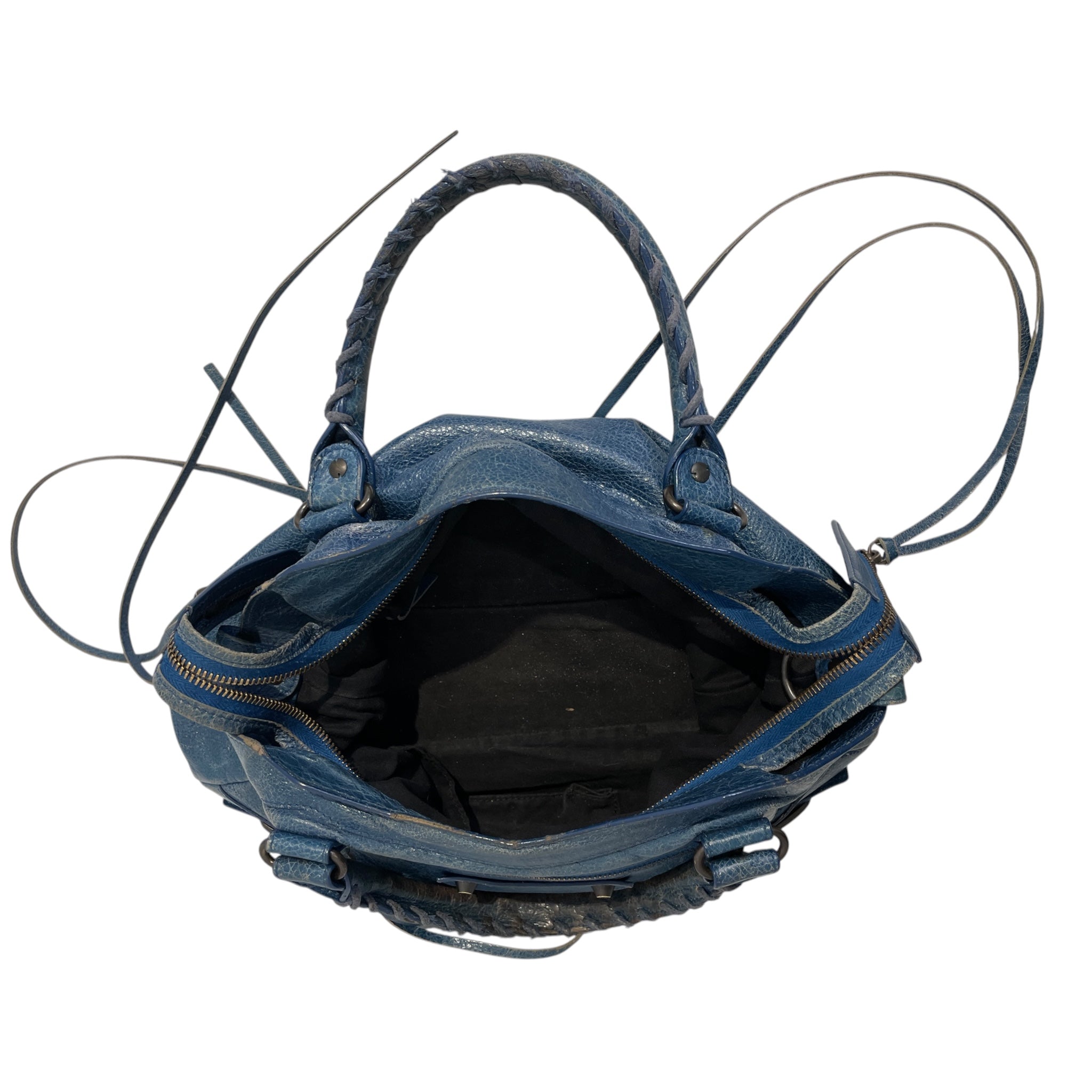 BALENCIAGA/Hand Bag/Leather/BLU/INDIGO, 3RMJBGM view 4