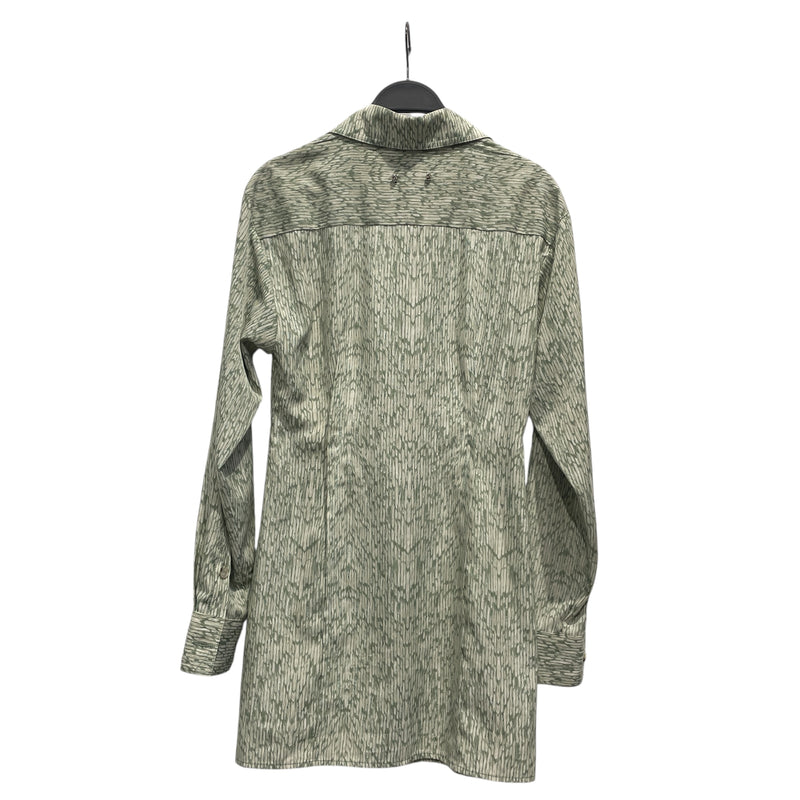 Andersson Bell/LS Blouse/S/All Over Print/Polyester/GRN/