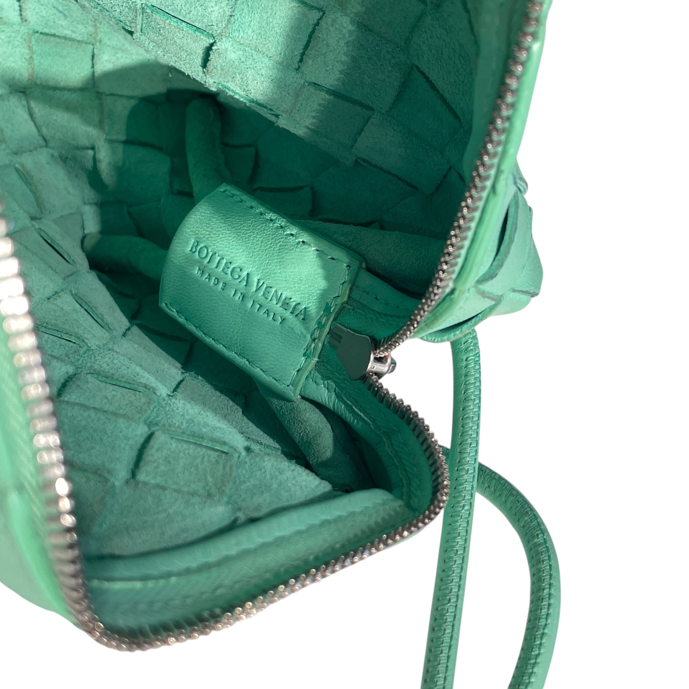 BOTTEGA VENETA/Bag/Leather/GRN/INTRECCIATO MINI LOOP view 8