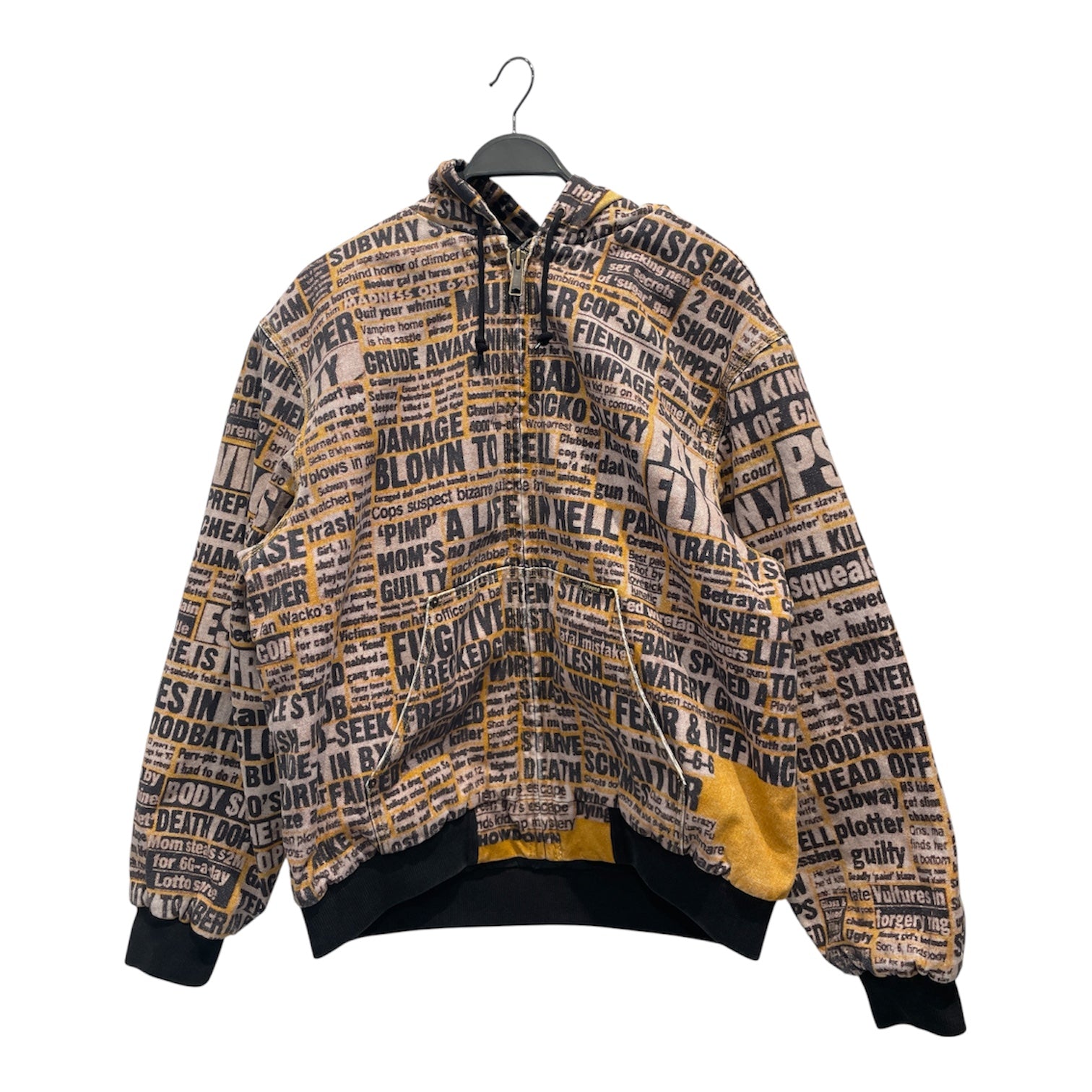 Supreme/Supreme/Jacket/L/Cotton/BEG/All Over Print/FW25 Dash Snow Work Jacket view 1