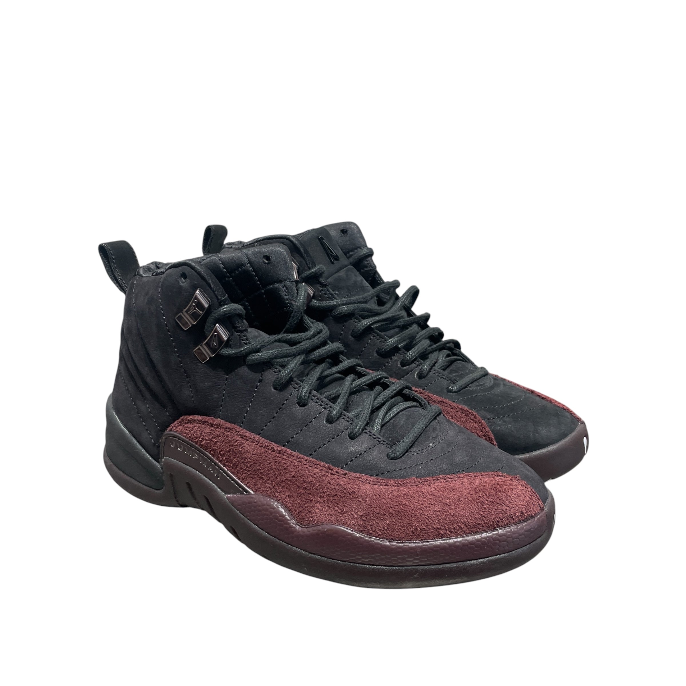 NIKE/Hi-Sneakers/US 7.5/Suede/BLK/JORDAN 12 AMM view 1