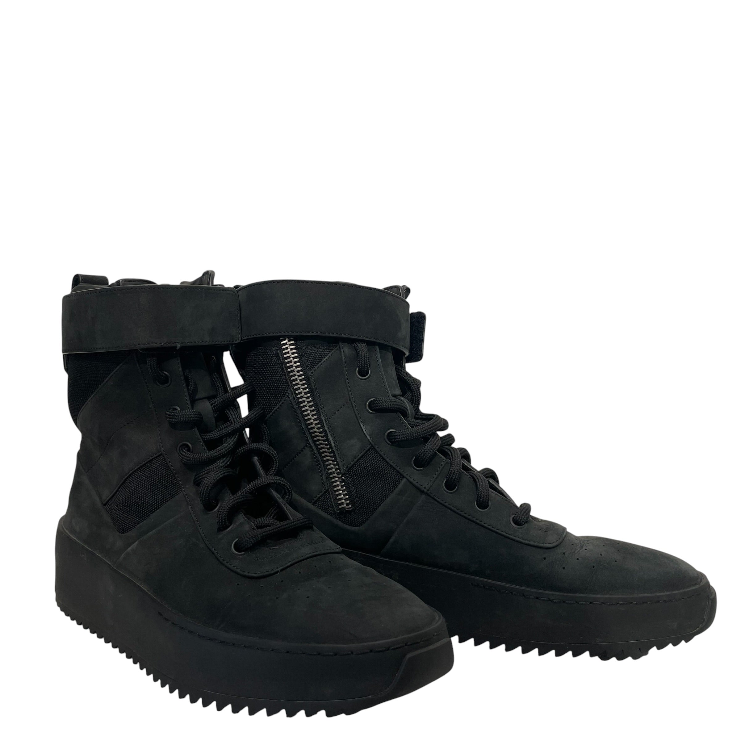 FEAR OF GOD/Hi-Sneakers/EU 40/BLK/military view 1