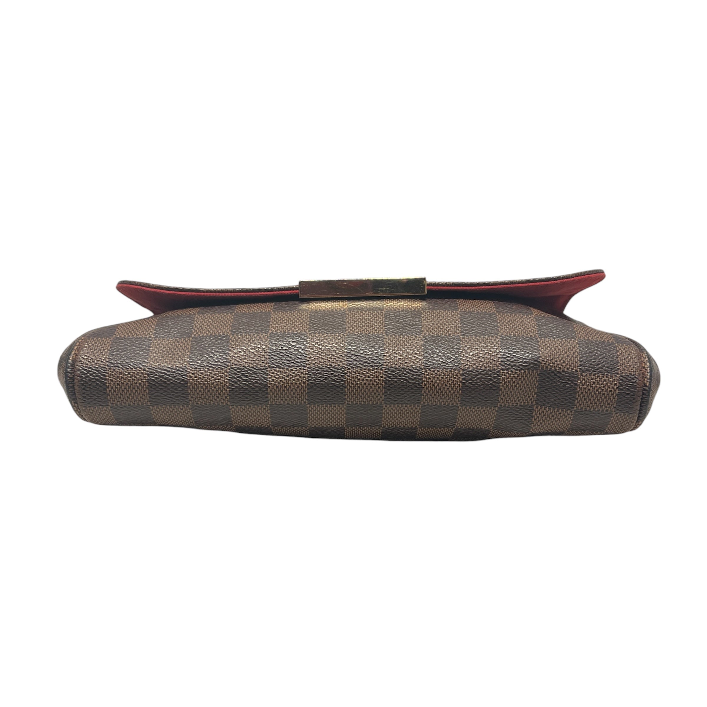 LOUIS VUITTON/Hand Bag/Leather/BRW/DAMIER EBENE MM view 3