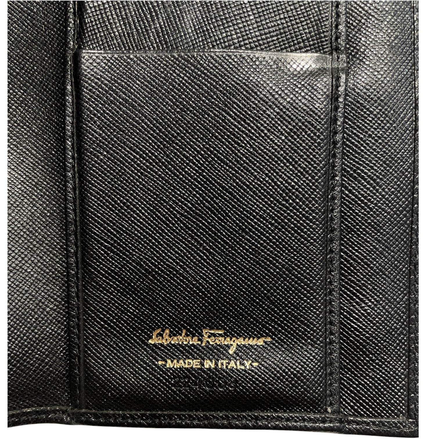 Salvatore Ferragamo/Long Wallet/Leather/BLK/L's/Gancini Continental Wallet view 4