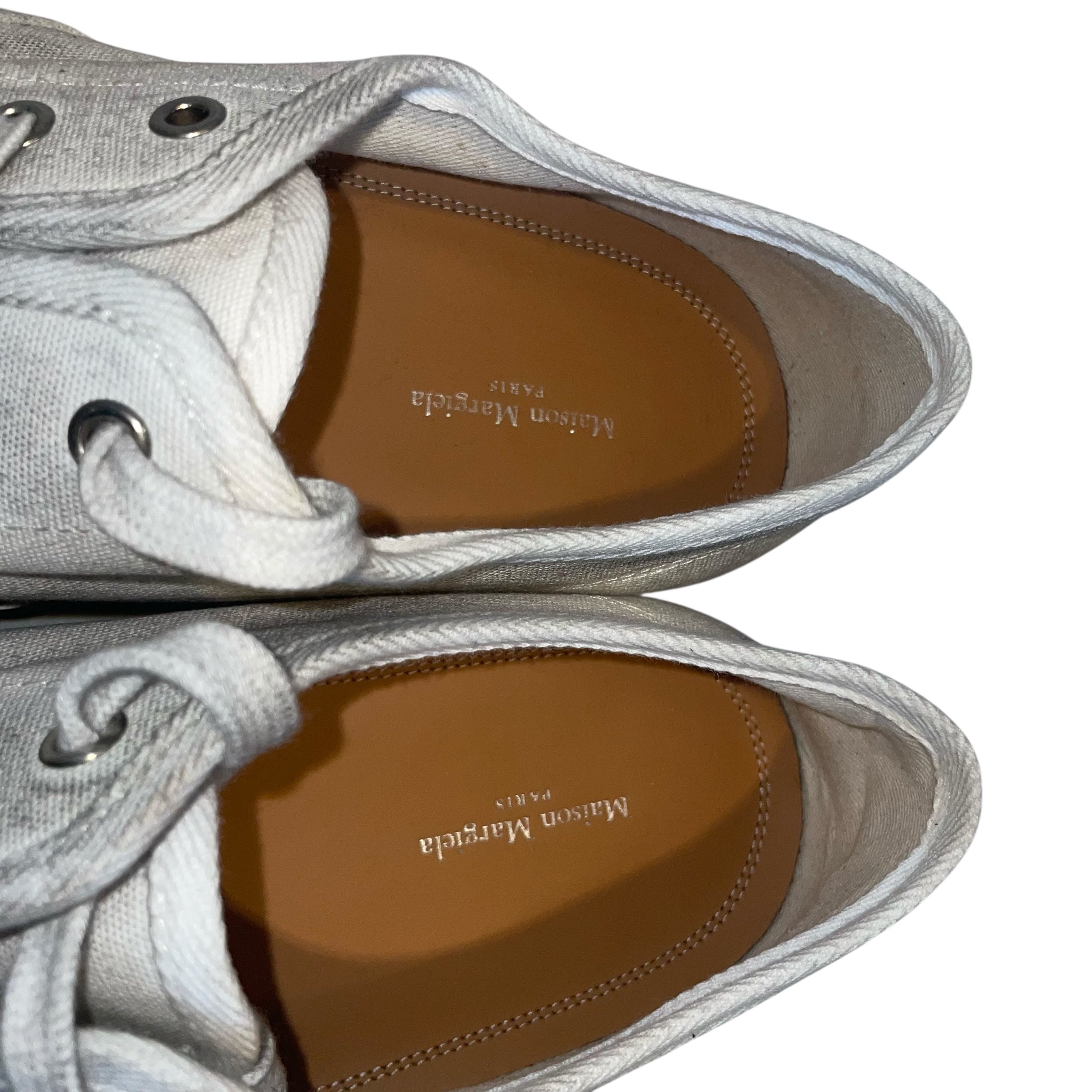 Maison Margiela/Shoes/EU 41/Cotton/WHT/WOODEN SOLES view 3