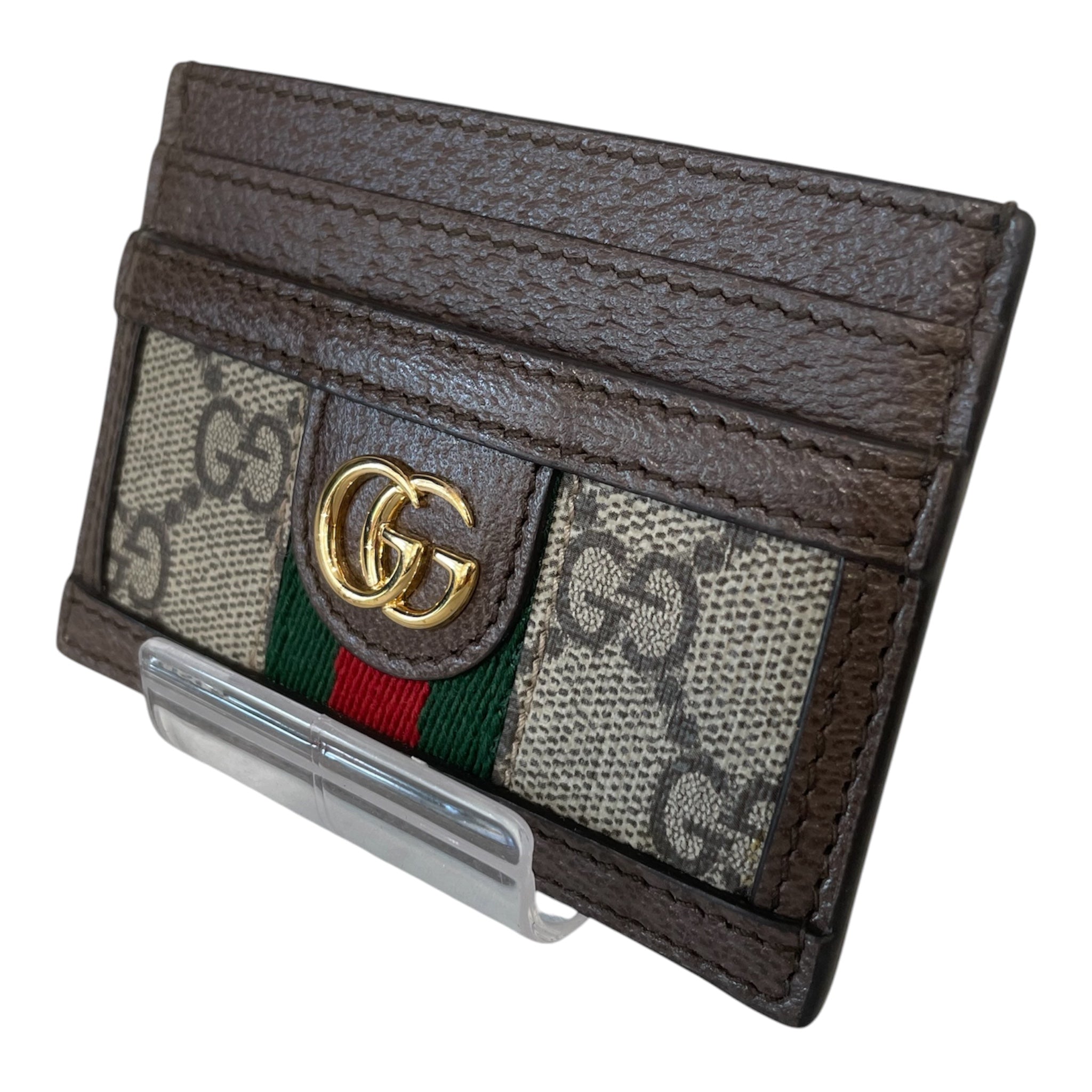 GUCCI/Wallet/Monogram/Leather/BEG/ view 1