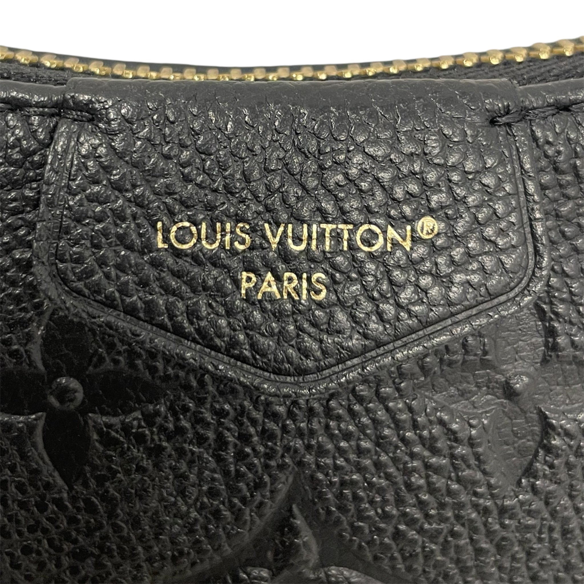 LOUIS VUITTON/Bag/Monogram/Leather/BLK/Empreinte Easy Pouch On Strap view 5