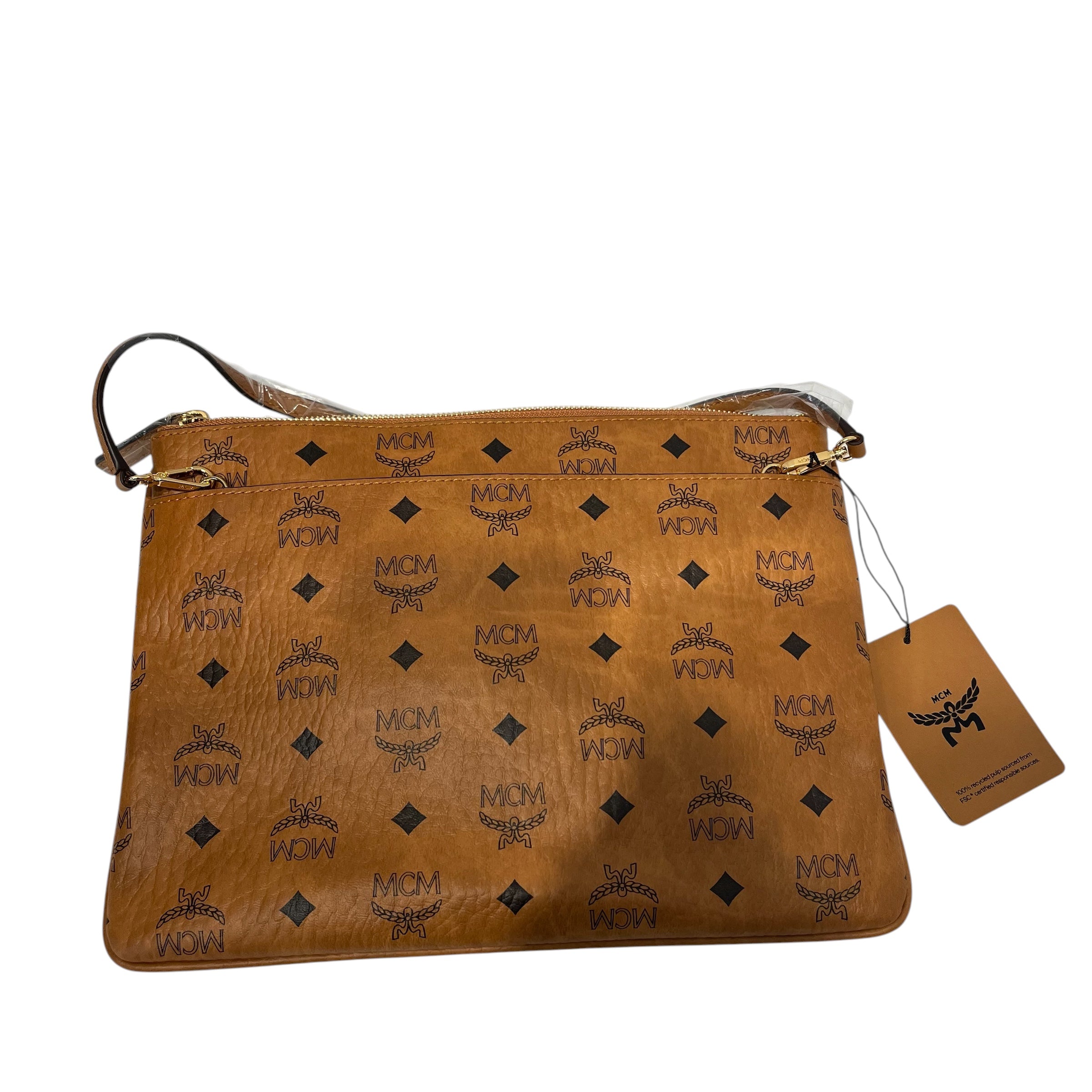 MCM/Cross Body Bag/All Over Print/CML/crossbody pouch in visetos view 2