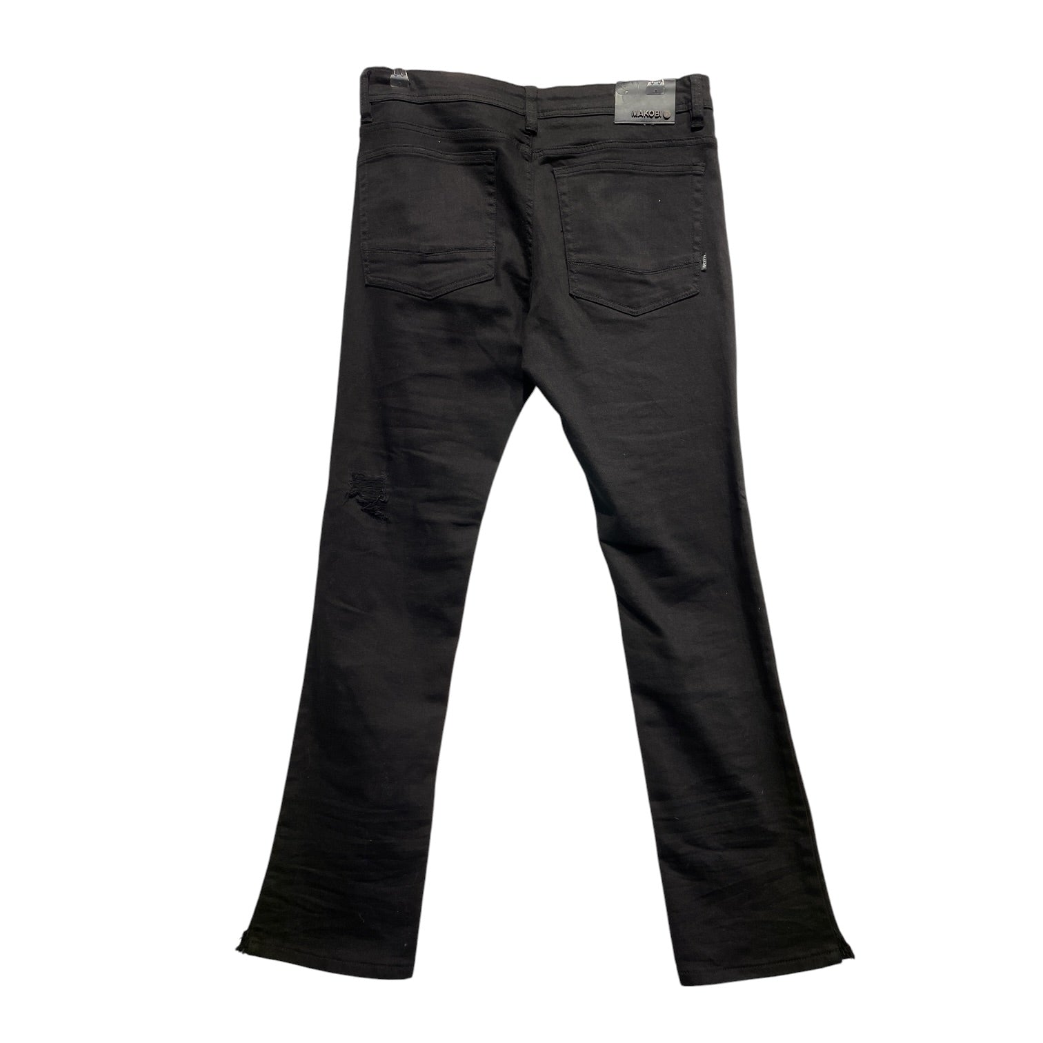 Makobi/Pants/32/Cotton/BLK/Sanibel Distressed Jeans view 2