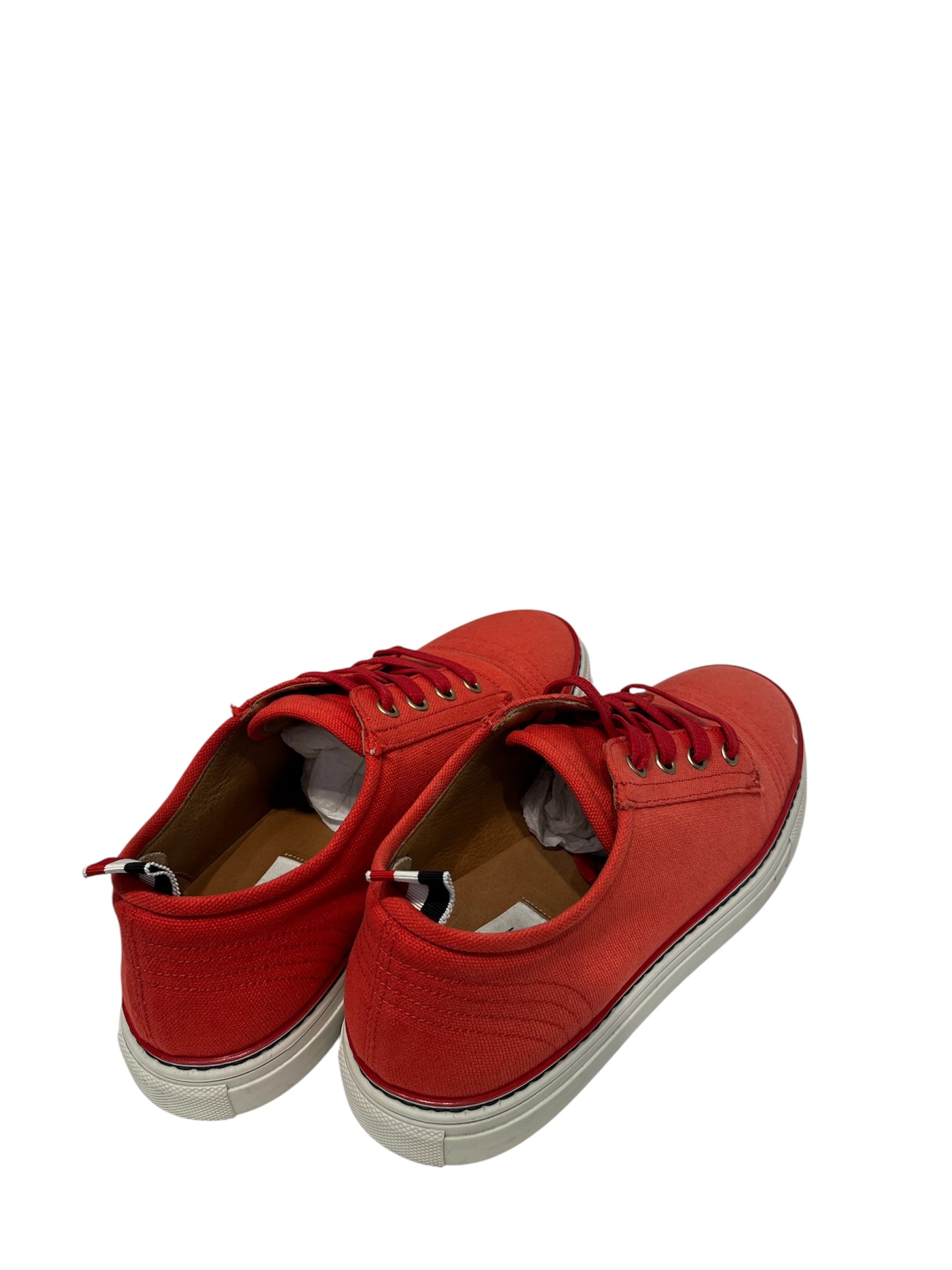 THOM BROWNE. NEW YORK/Low-Sneakers/US 7/Cotton/RED/ view 2