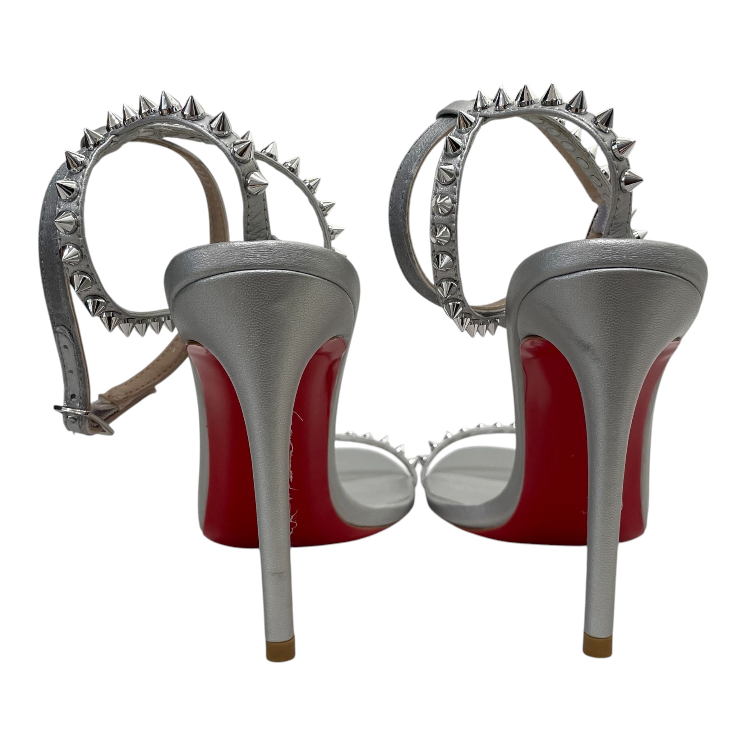 Christian Louboutin/Heels/EU 42/SLV/so me 100 spike sandals view 4