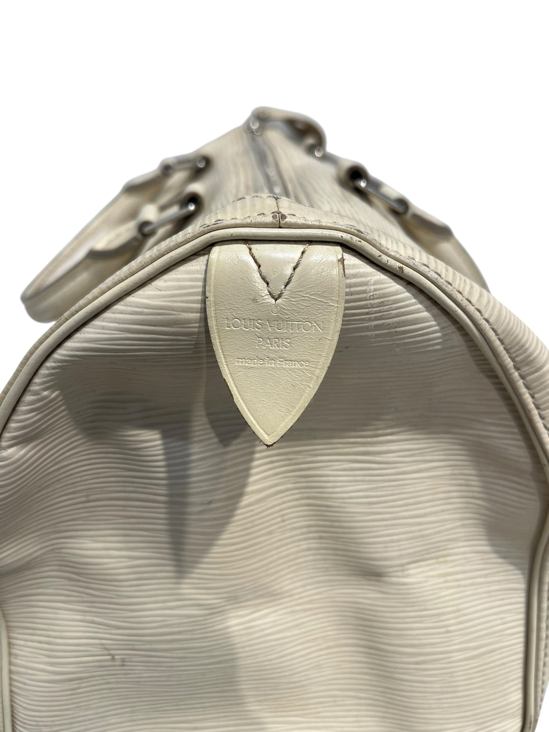 LOUIS VUITTON/Bag/Leather/CRM/EPI SPEEDY CREAM view 3