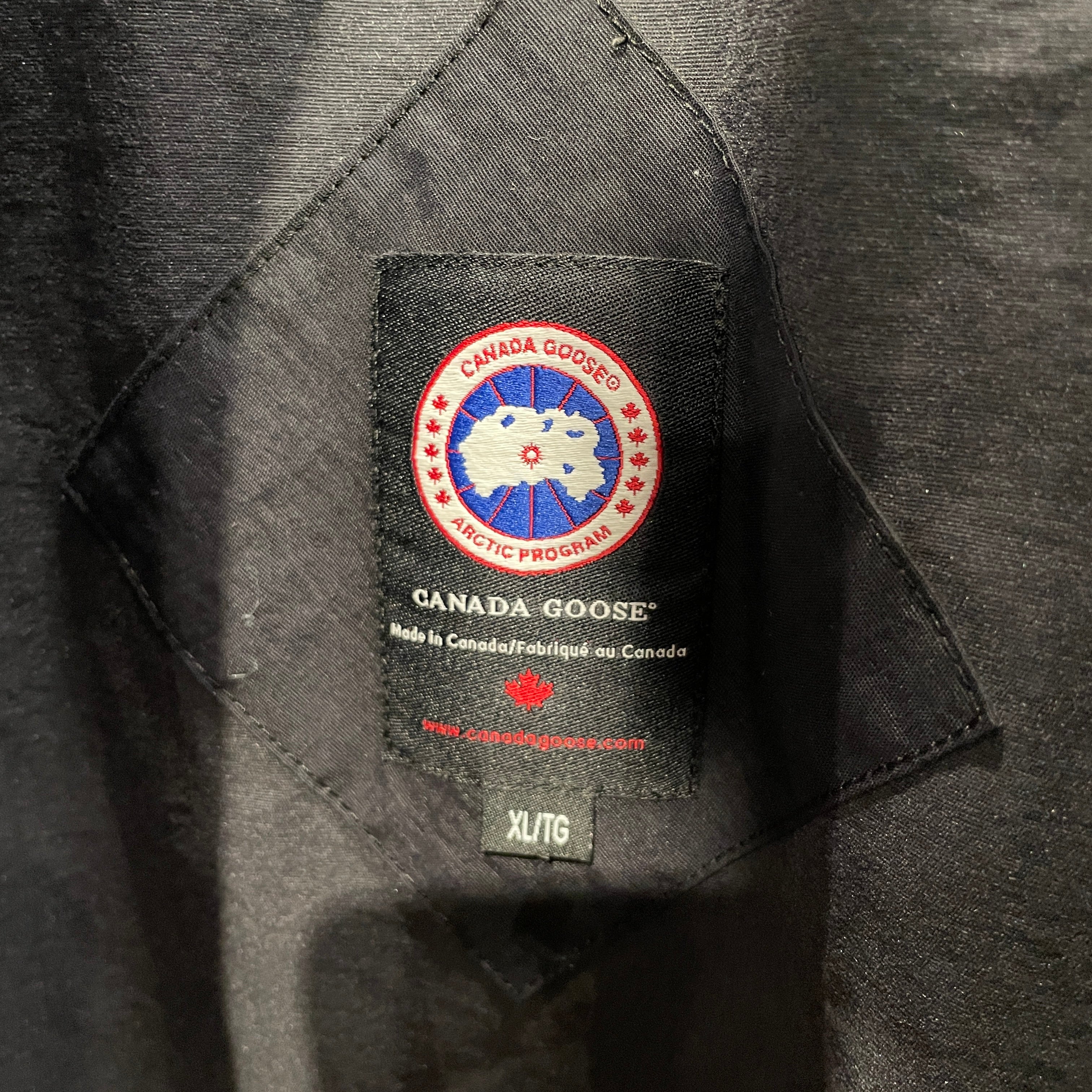 CANADA GOOSE/Jacket/XL/Polyester/NVY/CLASSIC CG COAT BUTTONS FRNT P view 5