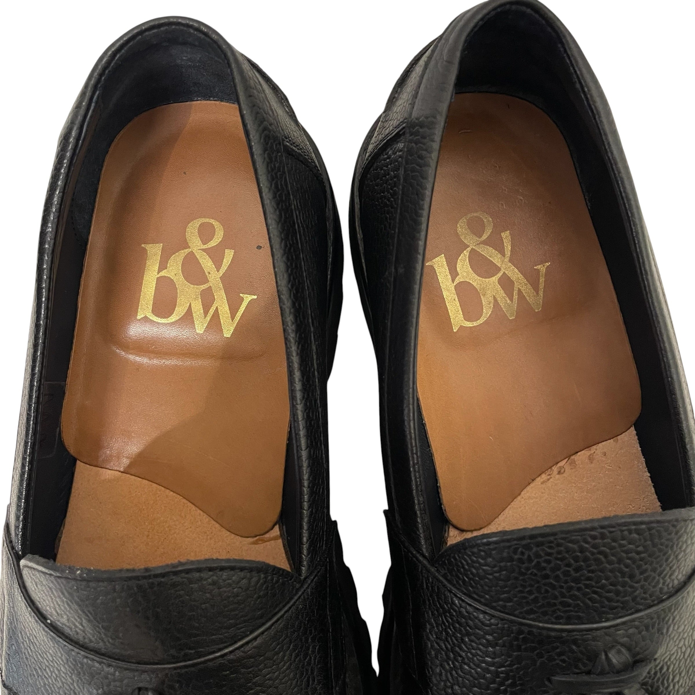Blackstock & Weber/Loafers/US 9/Leather/BLK/Clasico Tassel Loafer view 6