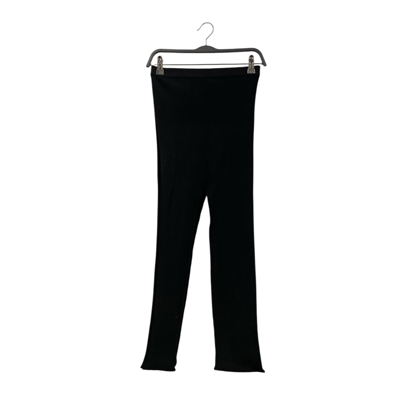 Rick Owens/Long Skirt/S/Acrylic/BLK/Maxi Length/long skirt 2 slit view 1