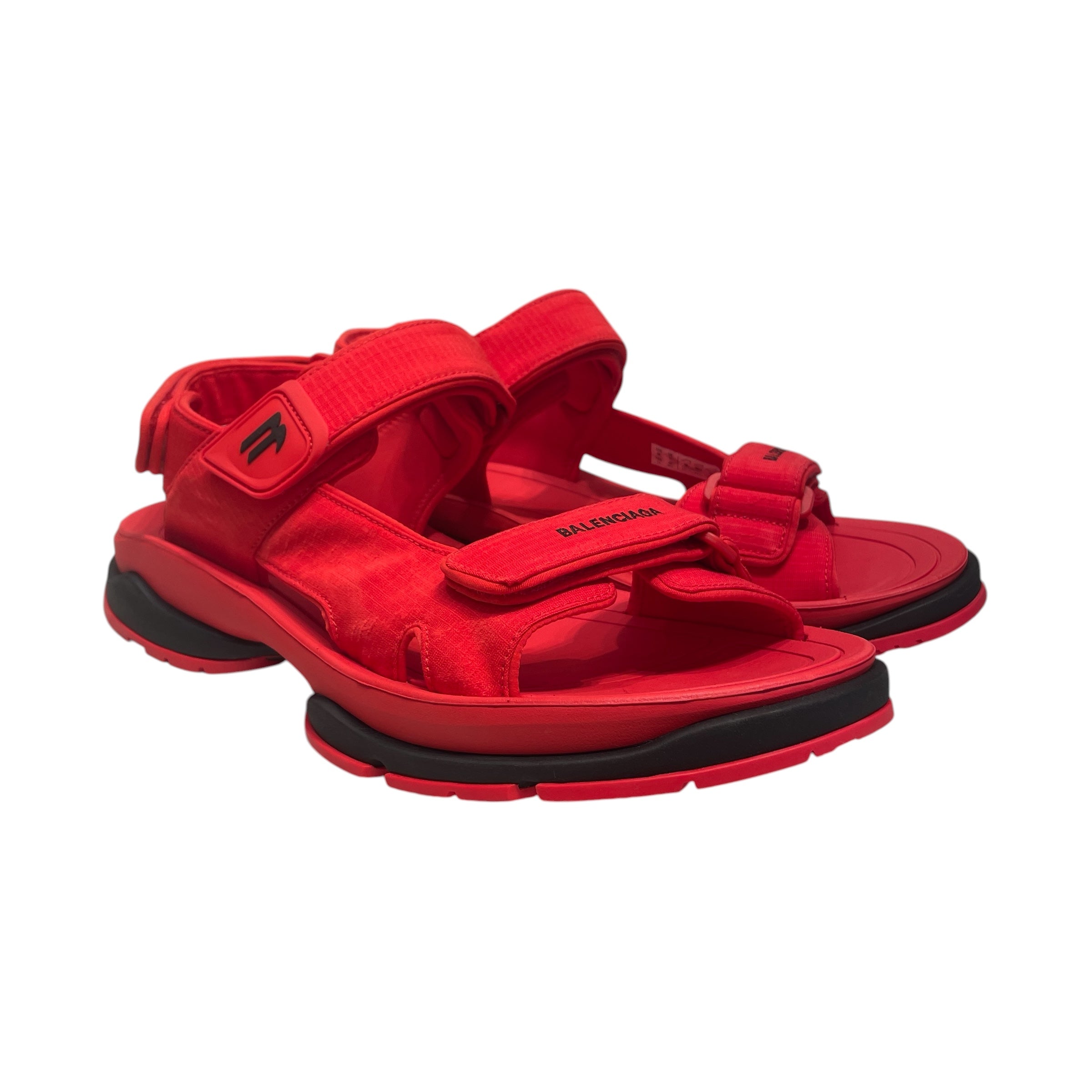 BALENCIAGA/Sandals/EU 46/RED/Tourist Sandal view 1