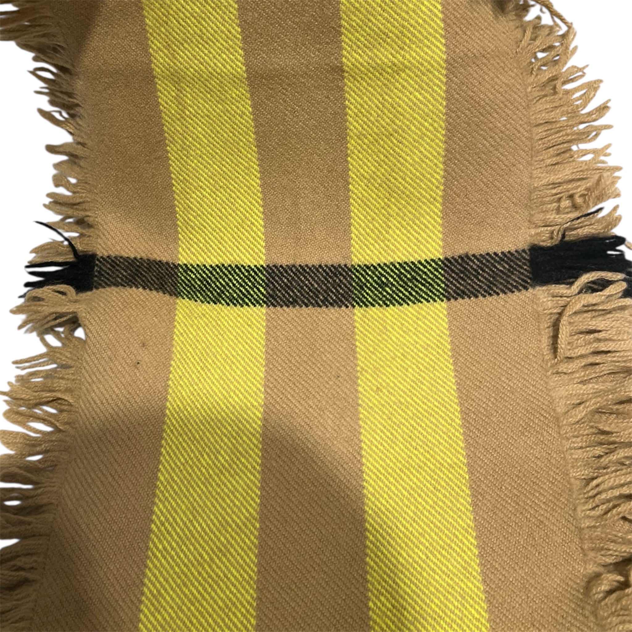 BURBERRY LONDON/Scarf/Plaid/Wool/CML/NEON PLAID view 3