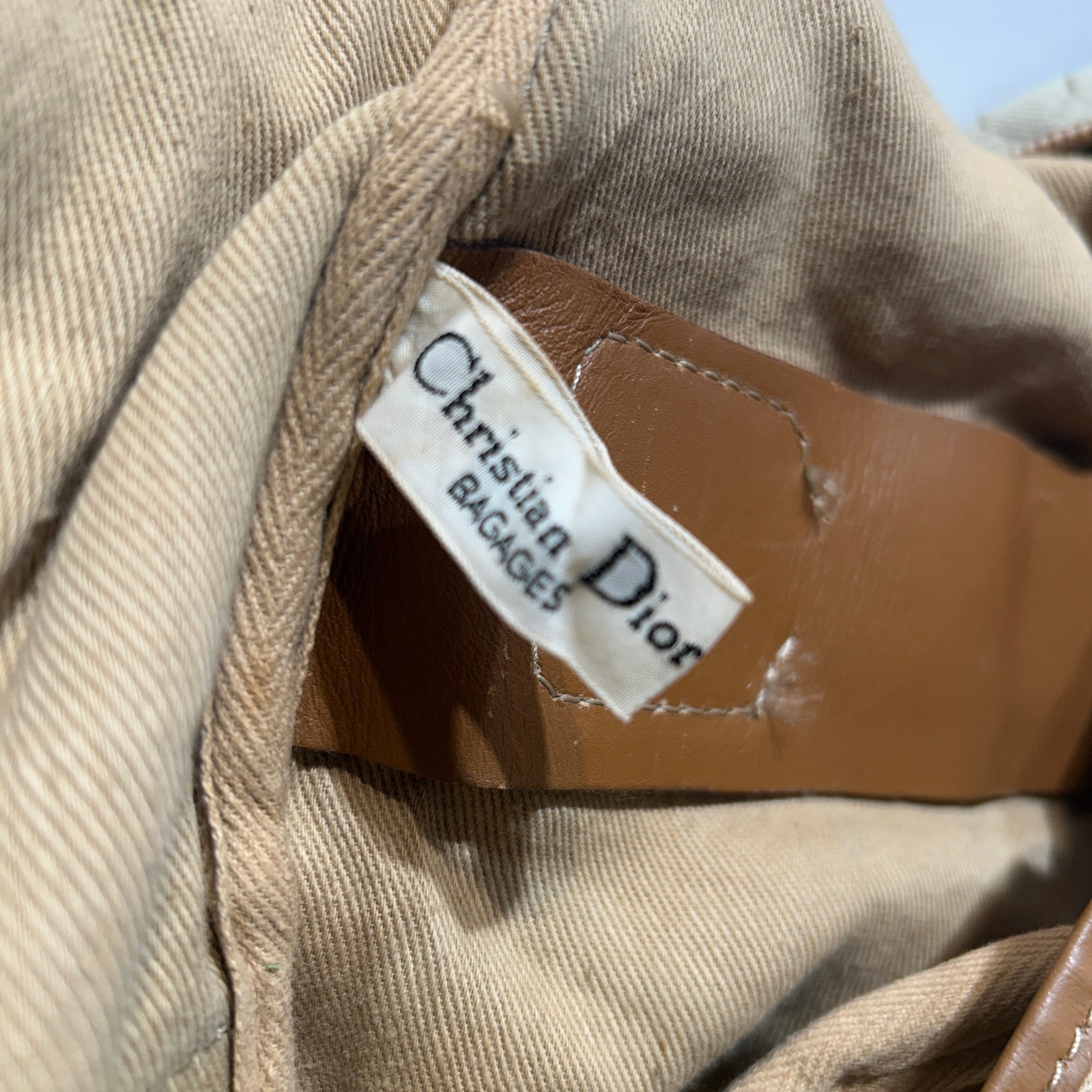 Christian Dior/Bag/Monogram/BEG/Vintage Duffel view 5