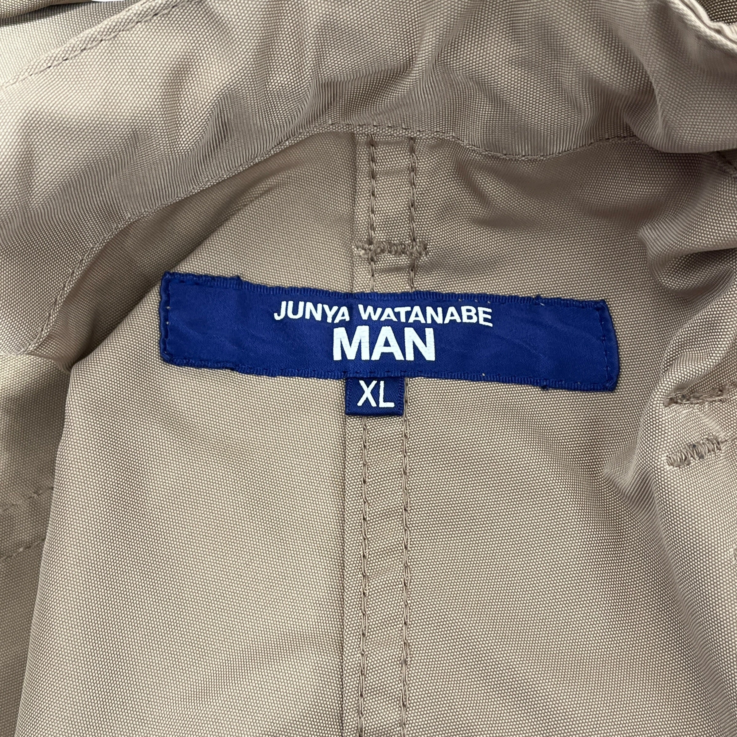 JUNYA WATANABE COMME des GARCONS MAN/Cargo Pants/XL/Polyester/BEG/Drawstring Tactility Cargos view 3