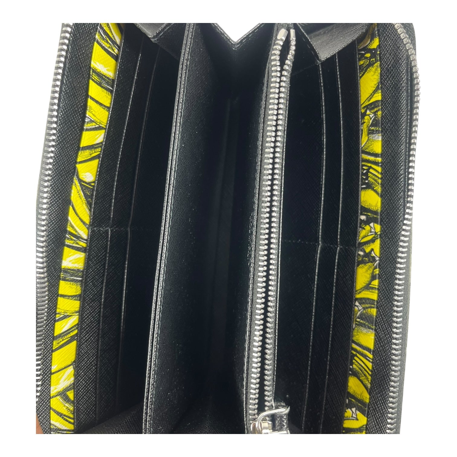 PRADA/Long Wallet/Polyester/BLK/62 view 4