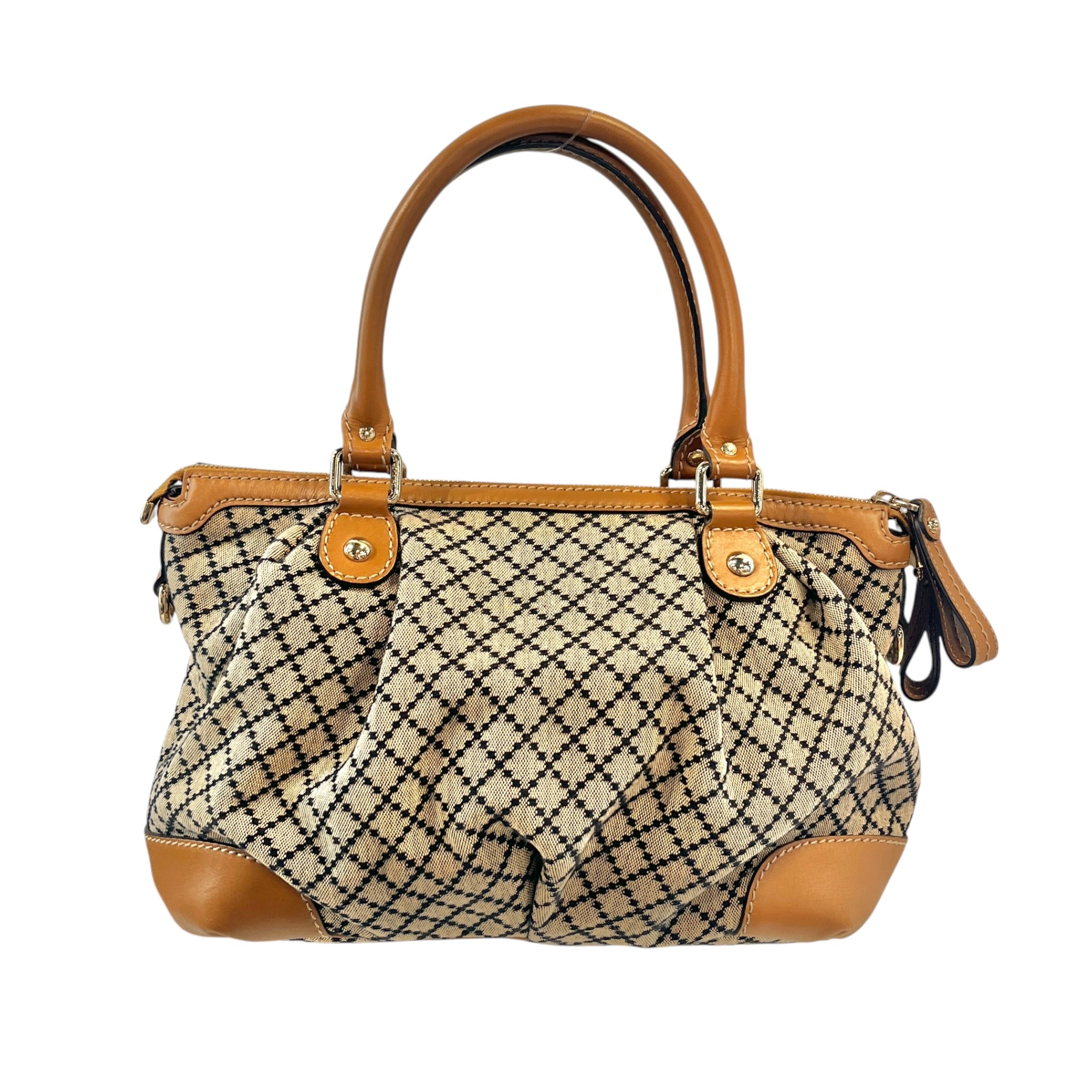 GUCCI/Hand Bag/All Over Print/BEG/DIAMANTE SUKEY BOSTON BAG view 2
