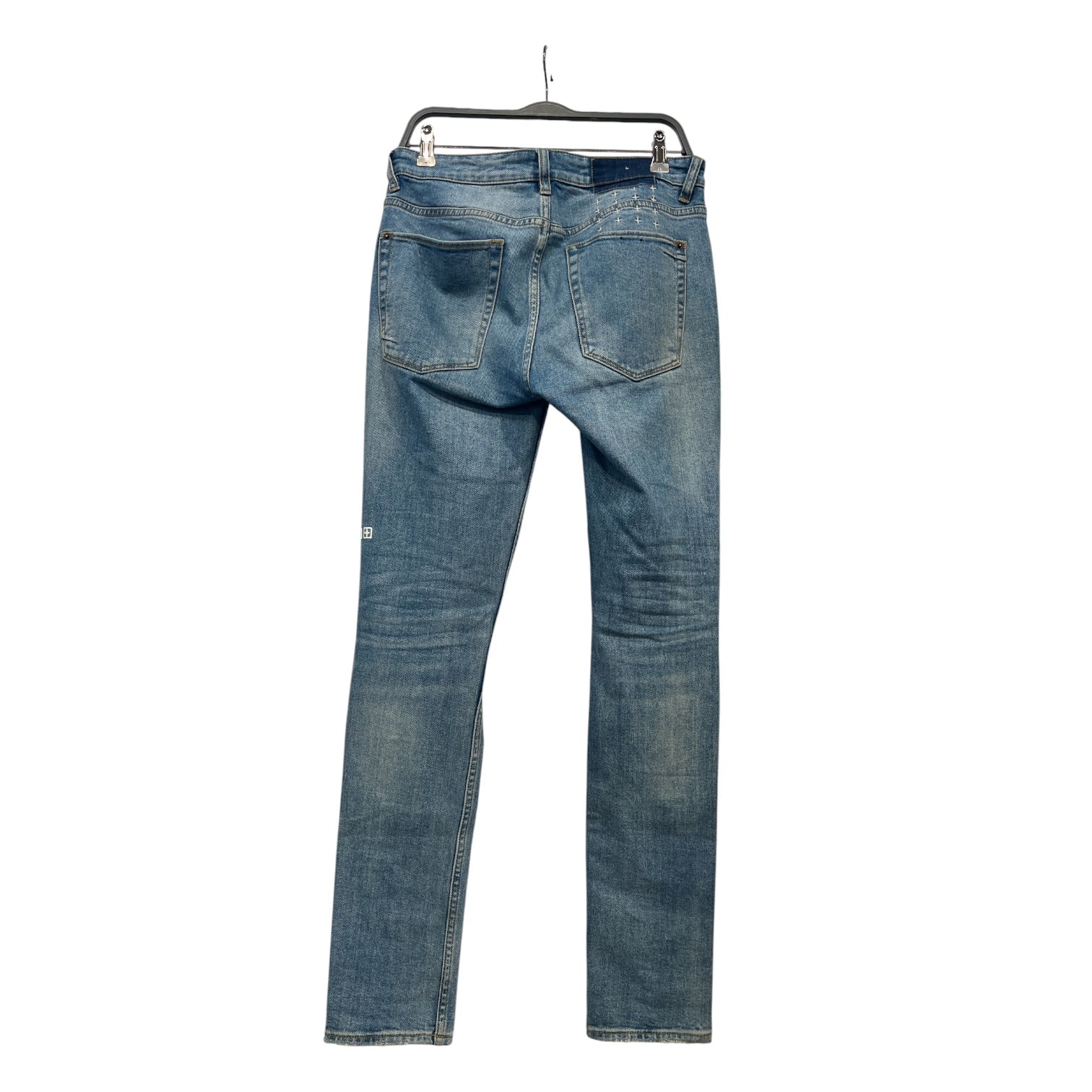 ksubi/Skinny Pants/31/Denim/BLU/KNEE SLITS view 2
