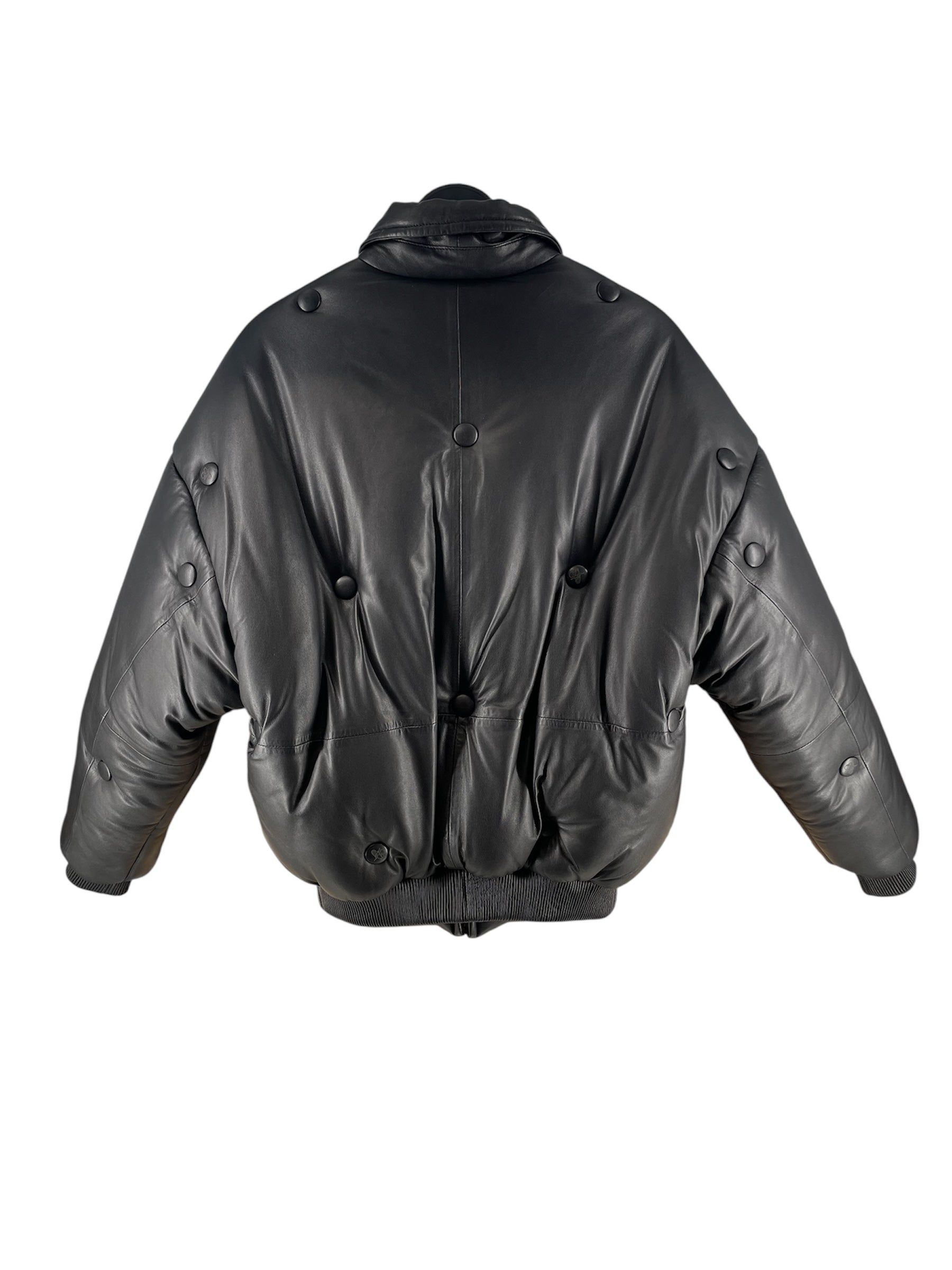 DENIM TEARS/Coat/S/Leather/BLK/RN 206777216 view 2