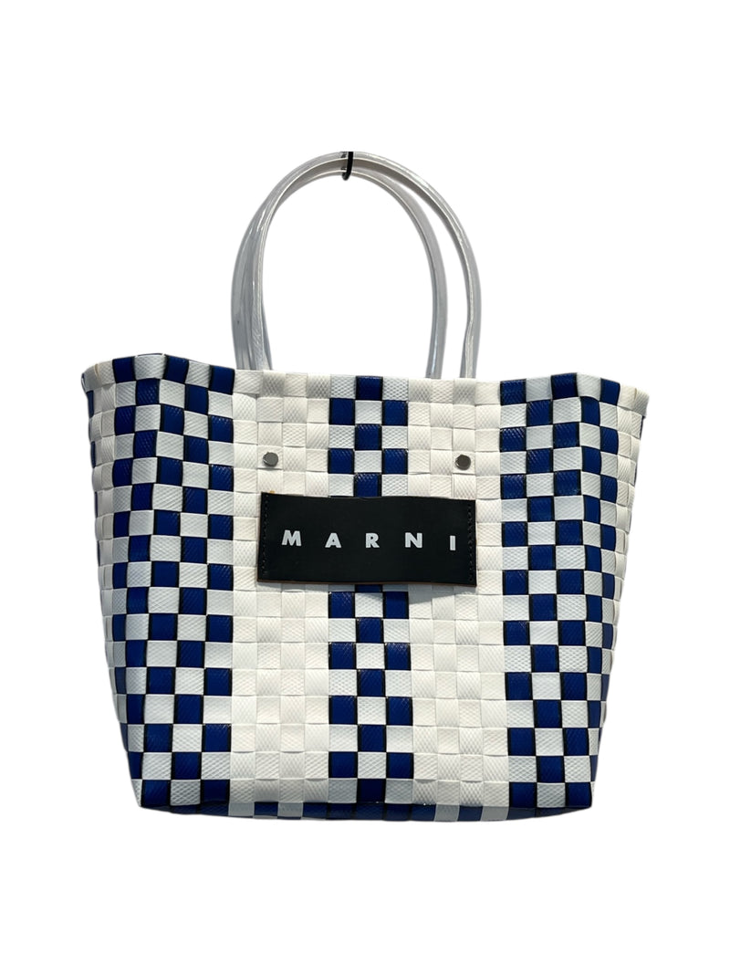 MARNI/Tote Bag/BLU/MARKET BAG