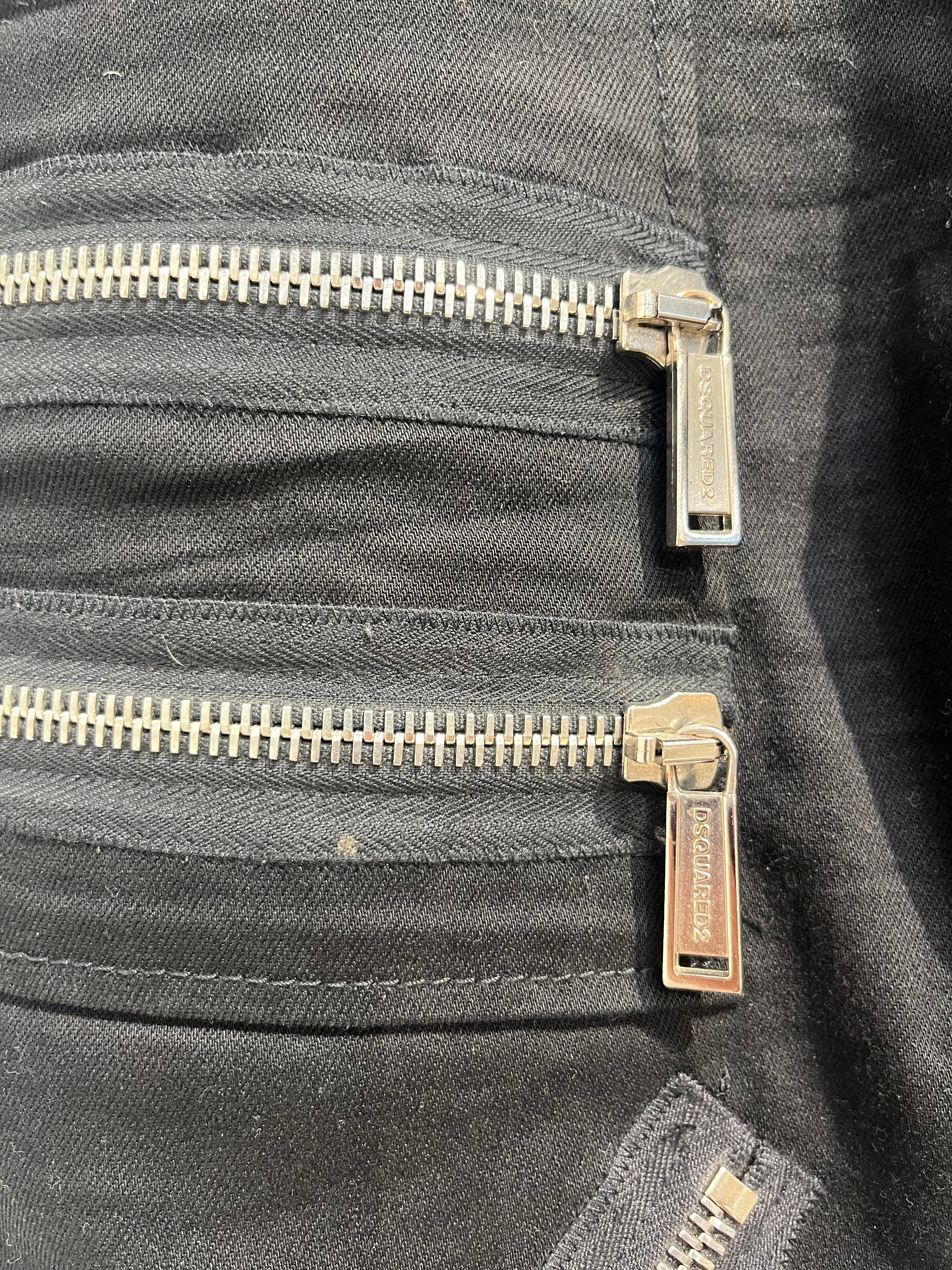 DSQUARED2/Pants/46/Cotton/BLK/BONDAGE PUNK PANTS view 4