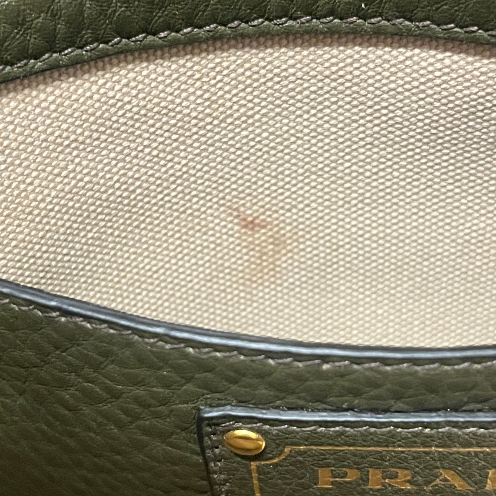 PRADA/Tote Bag/Leather/GRN/VITELLO DAINO view 10