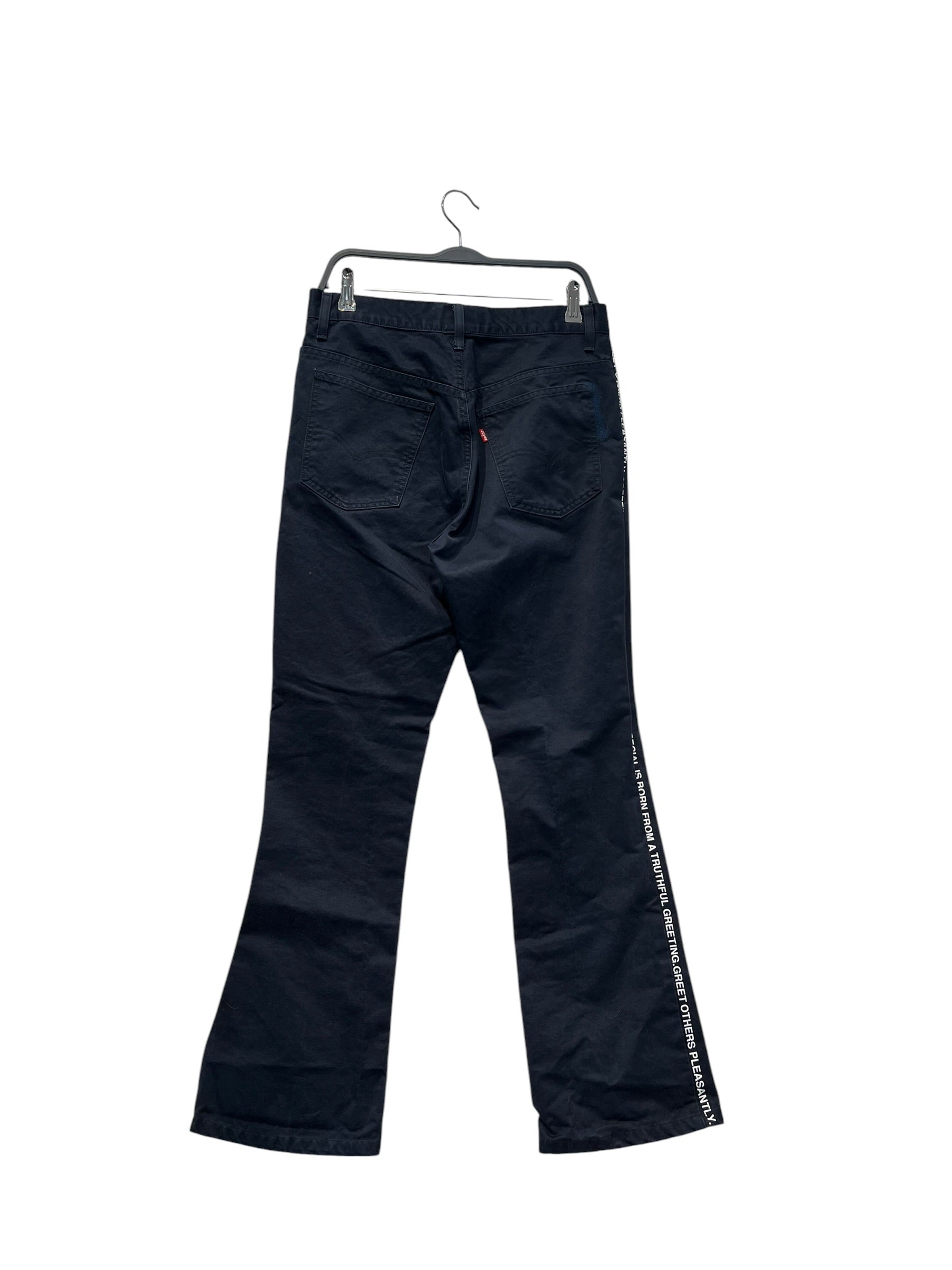 JUNYA WATANABE COMME des GARCONS/Pants/31/Cotton/NVY/POEM view 2